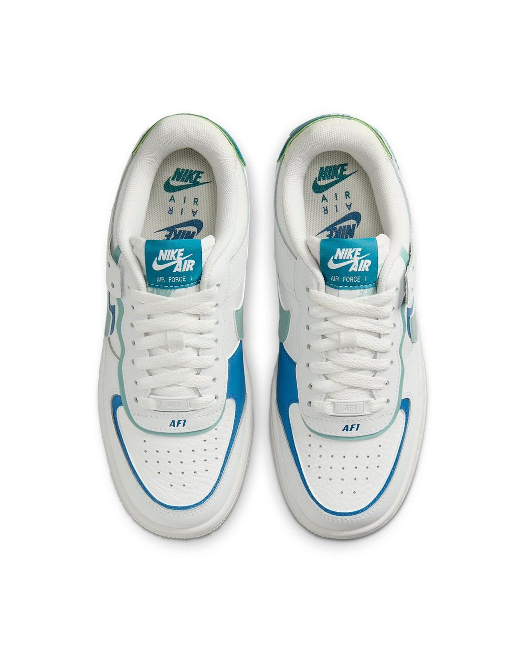 Nike Blue (Wmns) Air Force 1 Low Shadow Whisper'