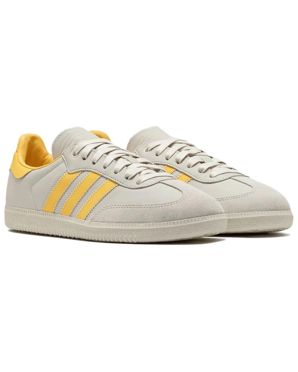 Adidas White X Pharrell Humanrace Samba 'Bold Alumina' for men