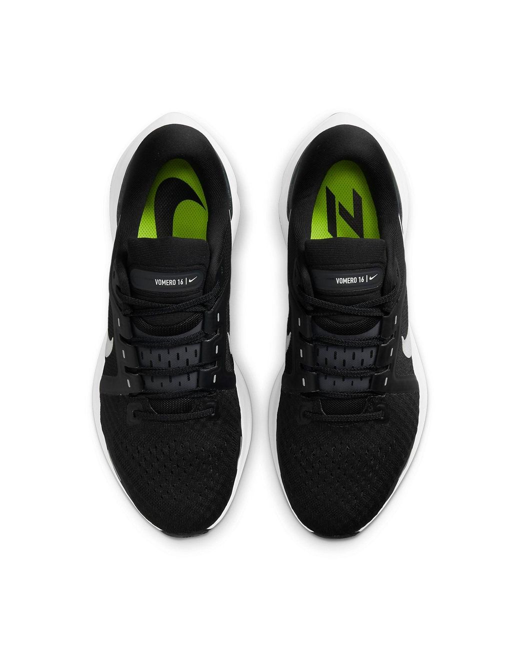 Nike Black Air Zoom Vomero 16 Running Shoe for men