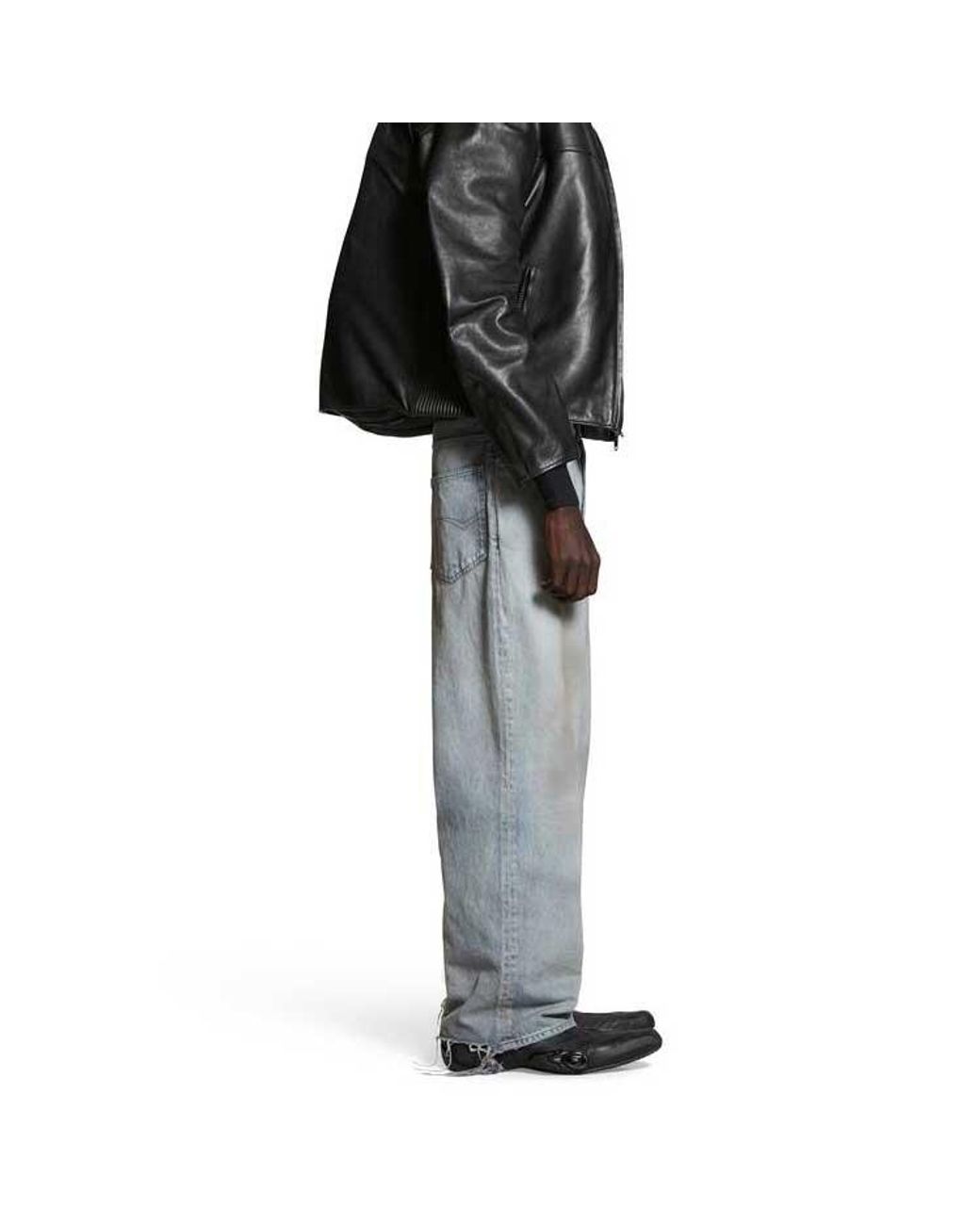 Balenciaga Blue Baggy Pants