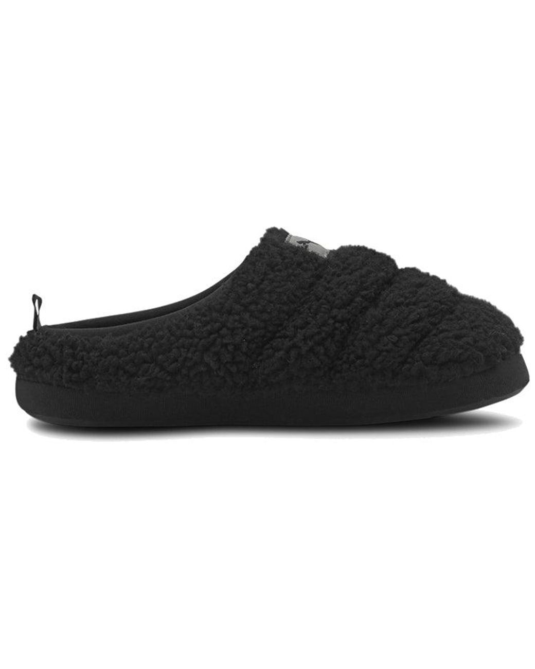PUMA Black Scuff Sherpa Slippers for men