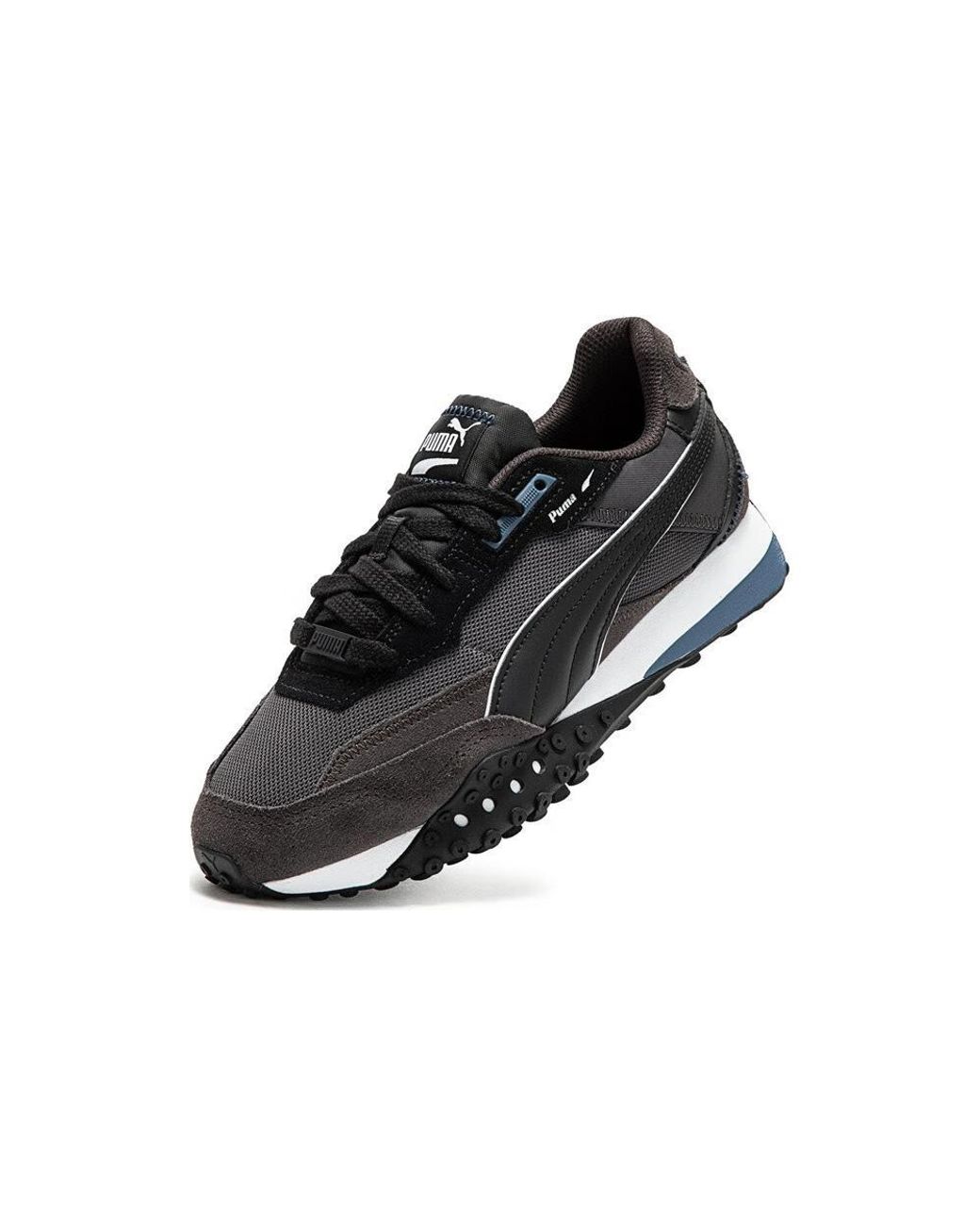 PUMA Black Blktop Rider Pop 'Dark Coal' for men