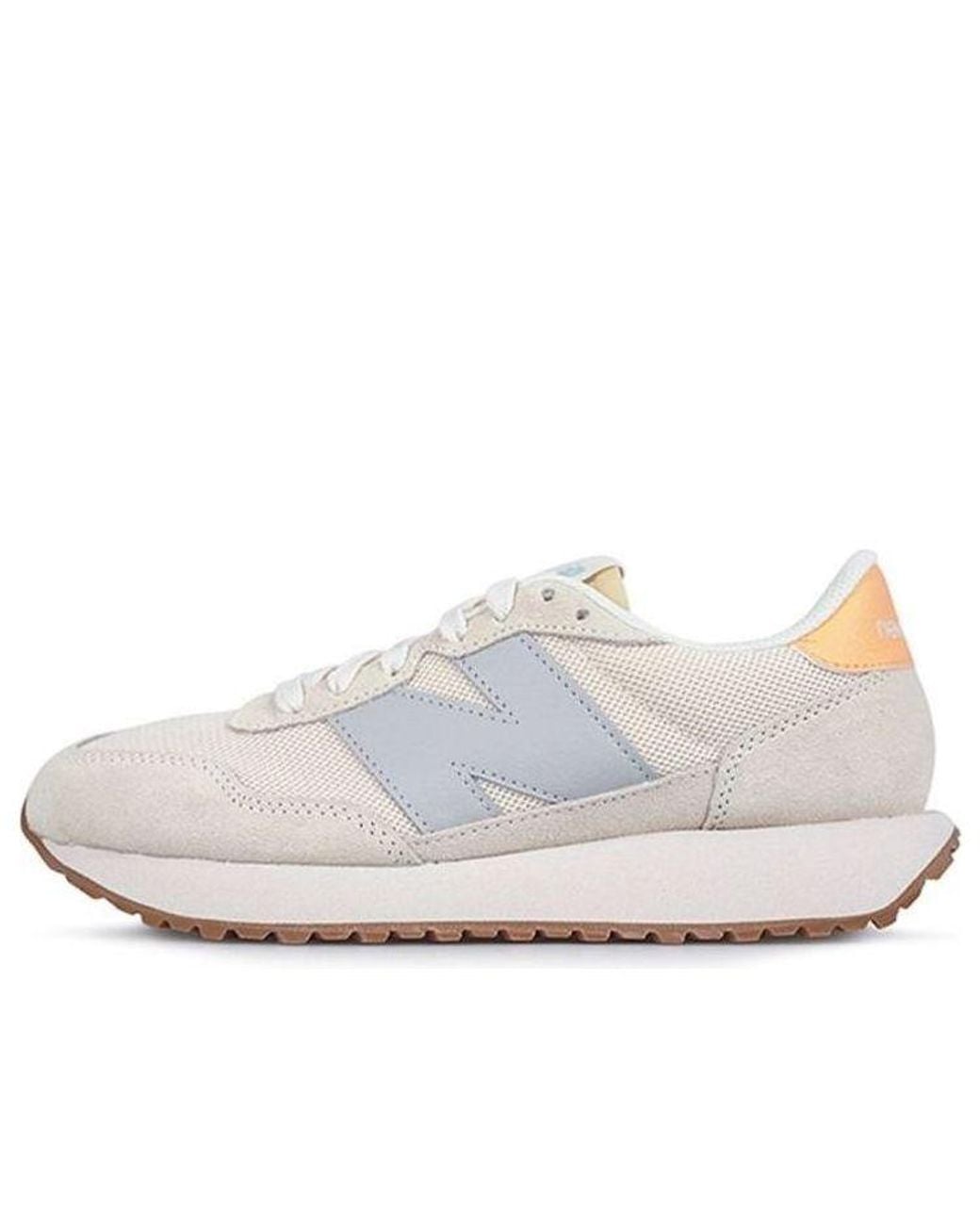 New Balance White (Wmns) 237 'Angora Light Mango'