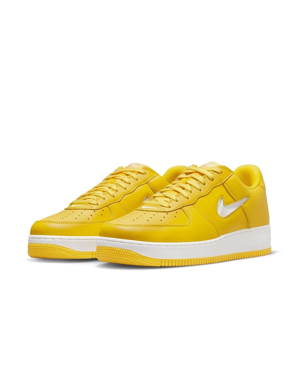 Nike Yellow Air Force 1 Low Retro Shoes for men