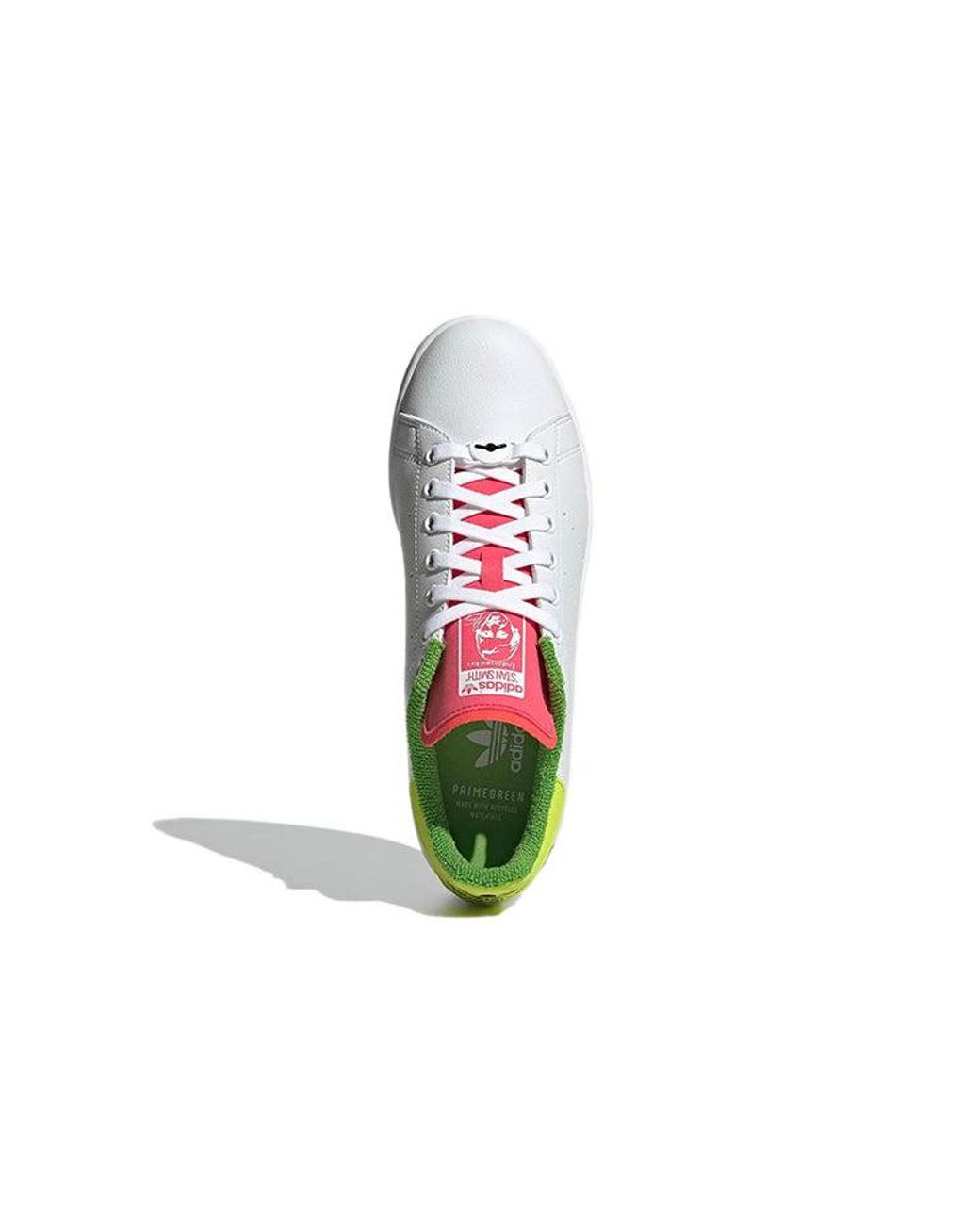 Adidas White The Muppets X Stan Smith 'Kermit The Frog for men