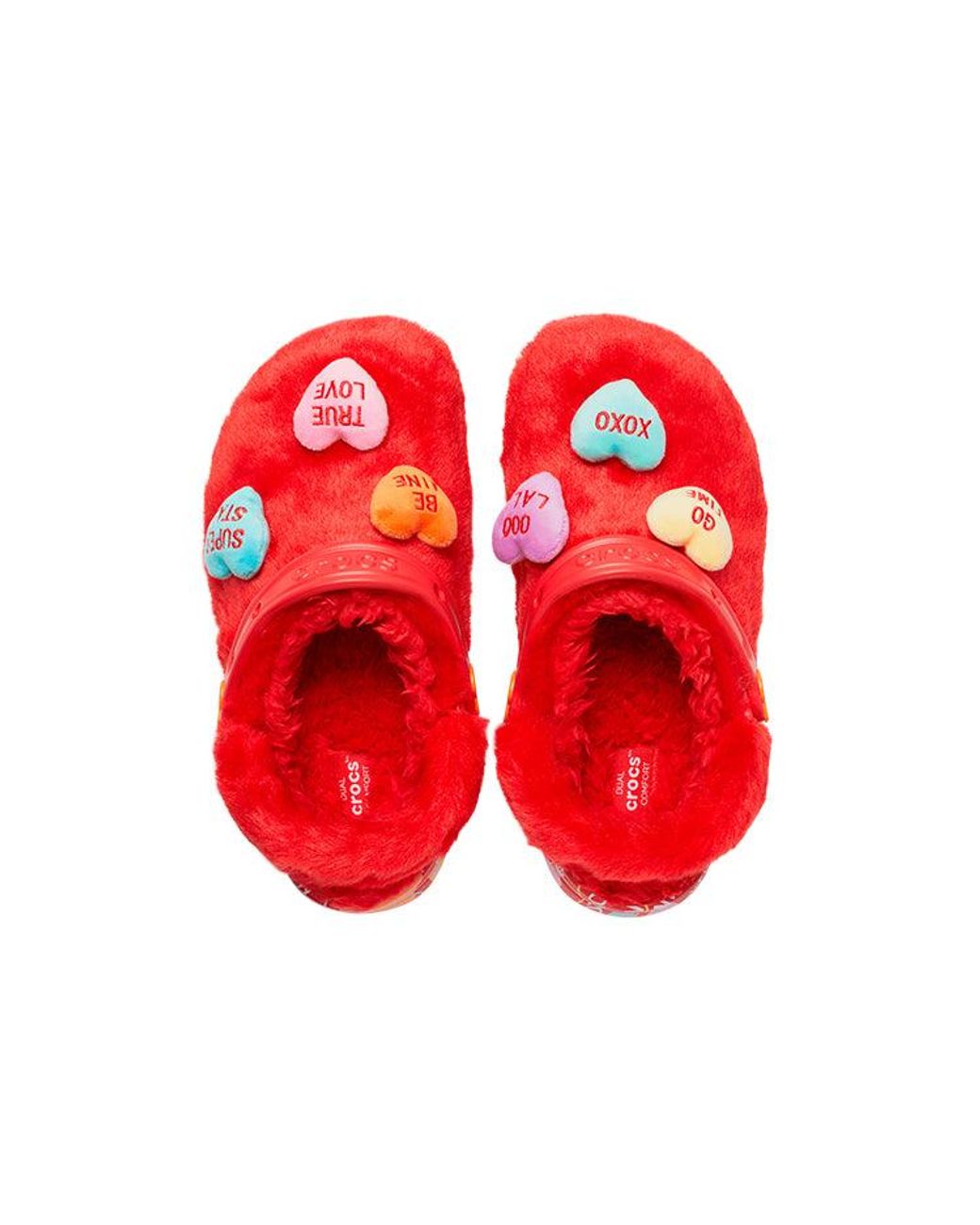 CROCSTM Red Sweethearts X Clog Classic Fur 'Valentine's Day' for men