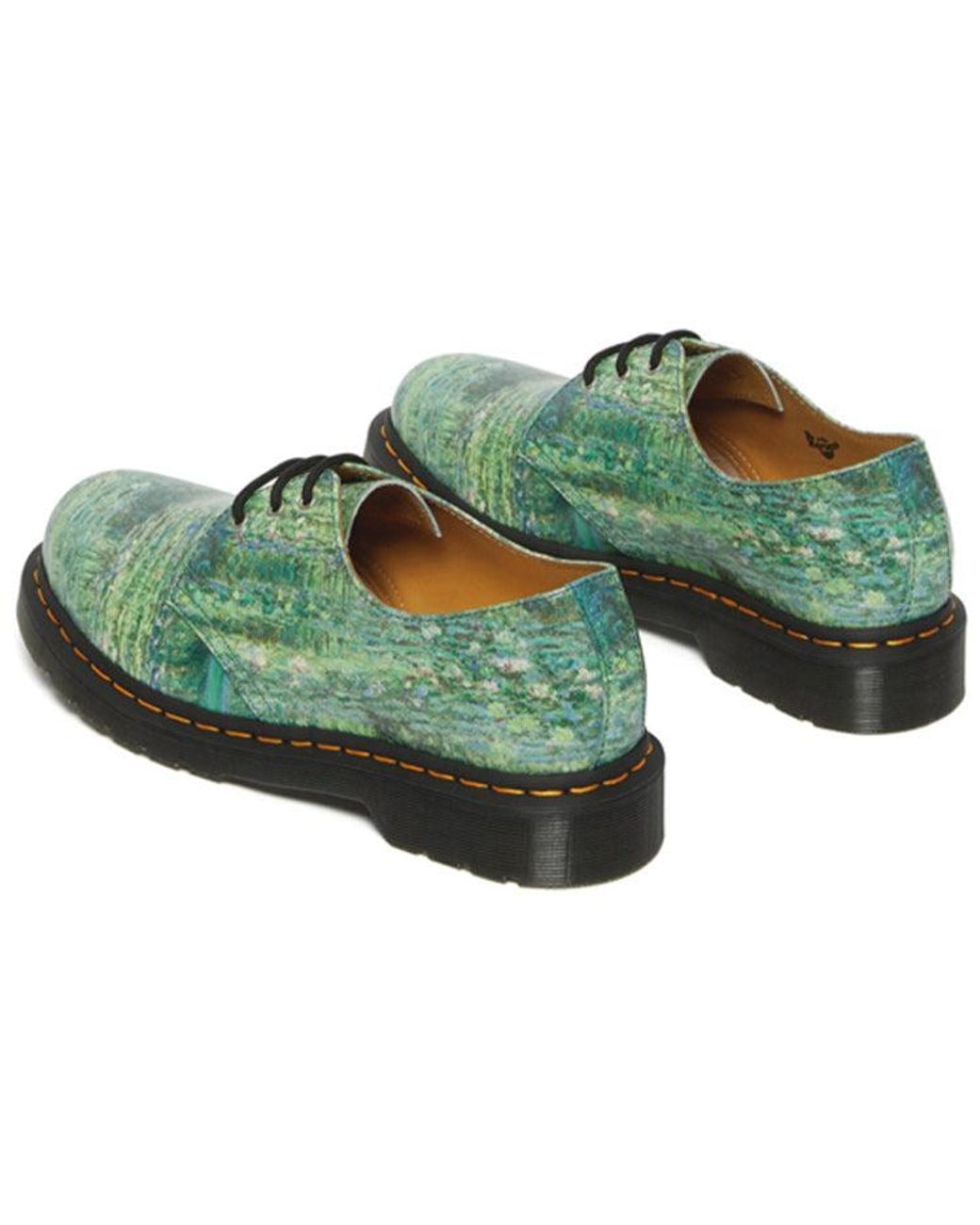 Dr. Martens Green The National Gallery 1461 Lily Pond Shoes for men