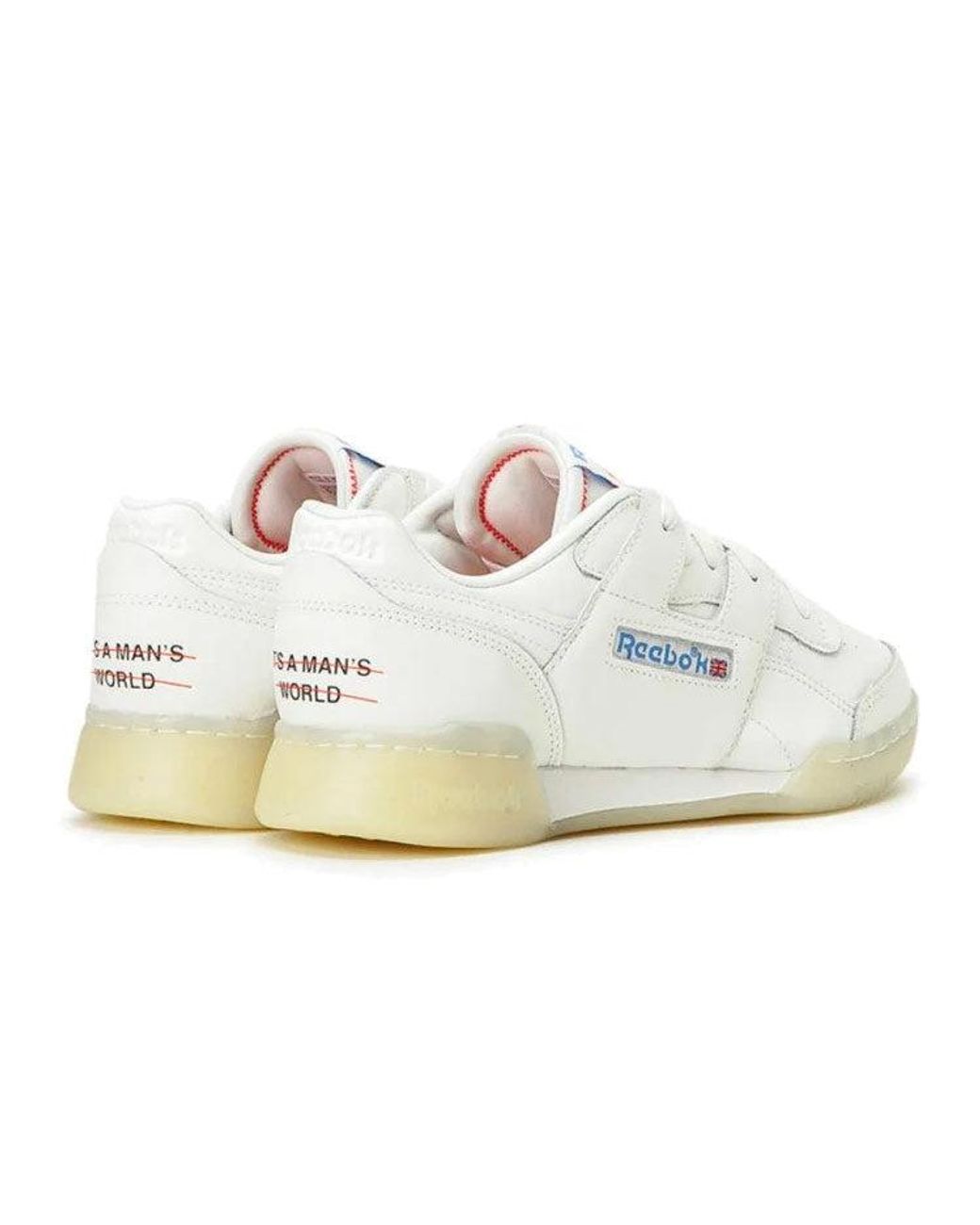 Reebok White (Wmns) Workout Lo Plus 'Chalk Plus'