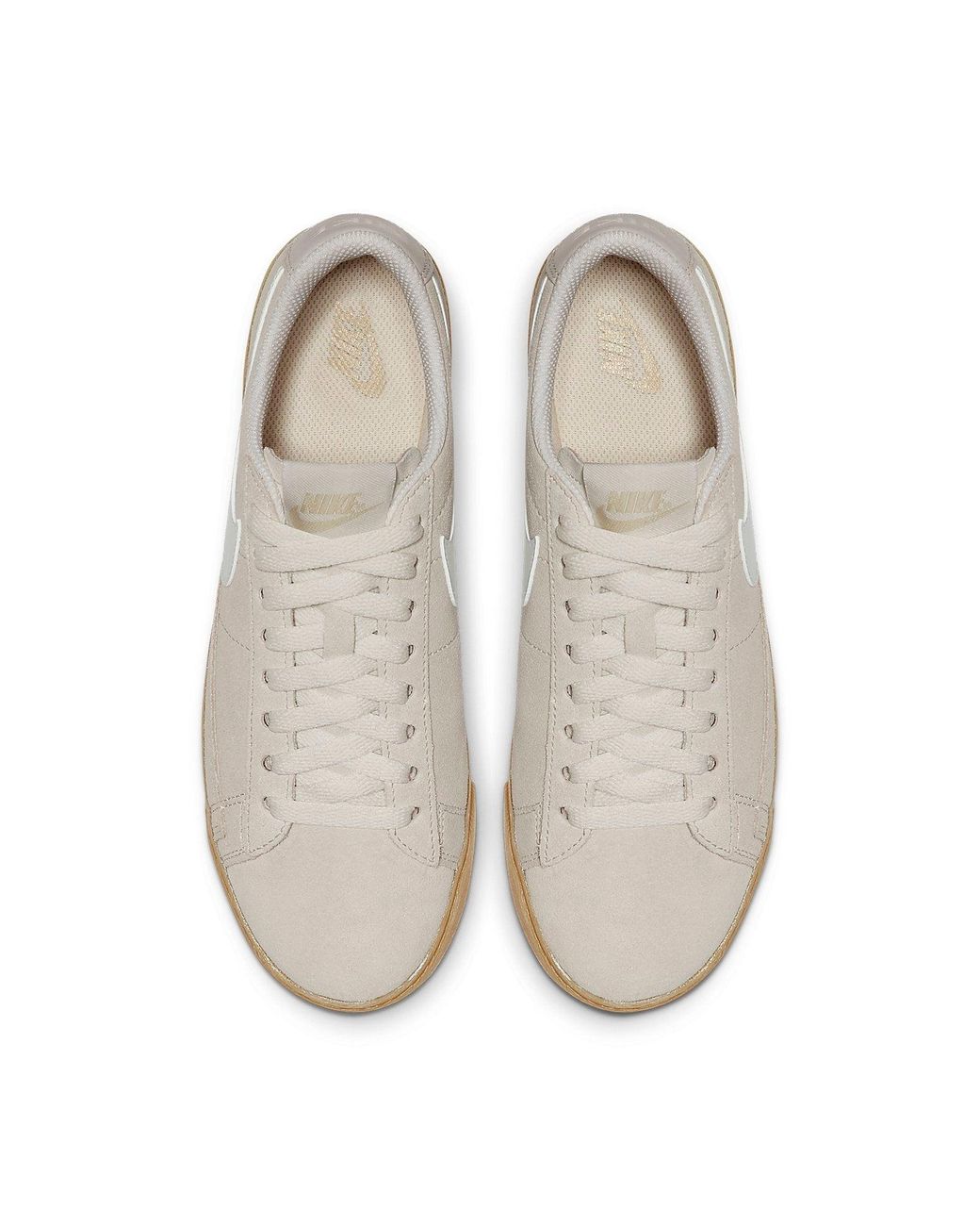 Nike White (Wmns) Blazer Low Sd Suede