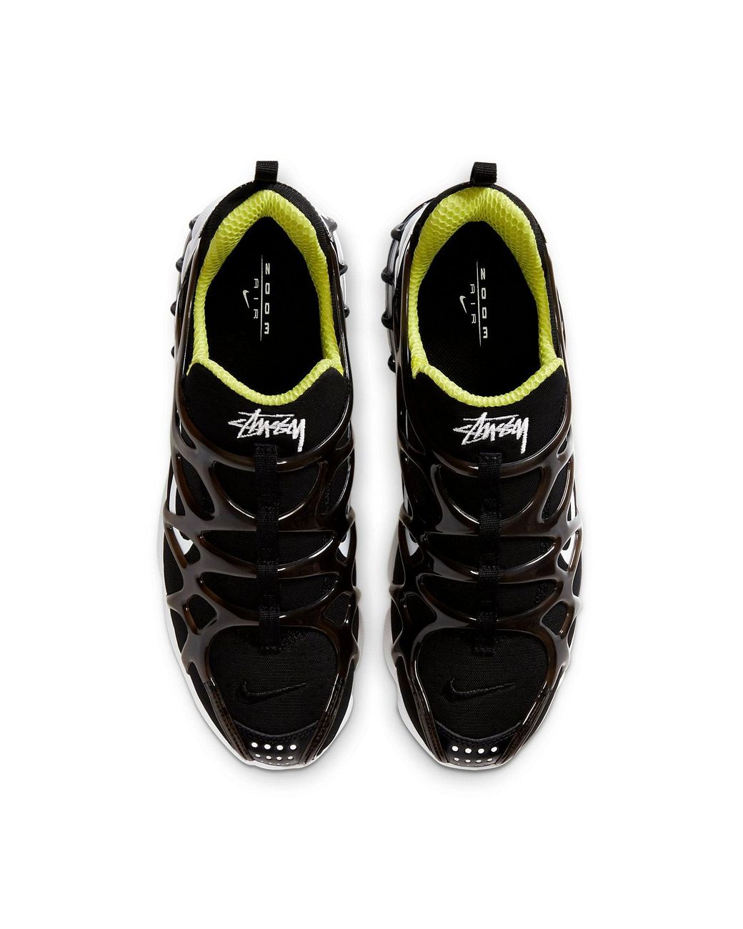 Nike Black X Stussy Air Zoom Spiridon Kukini for men