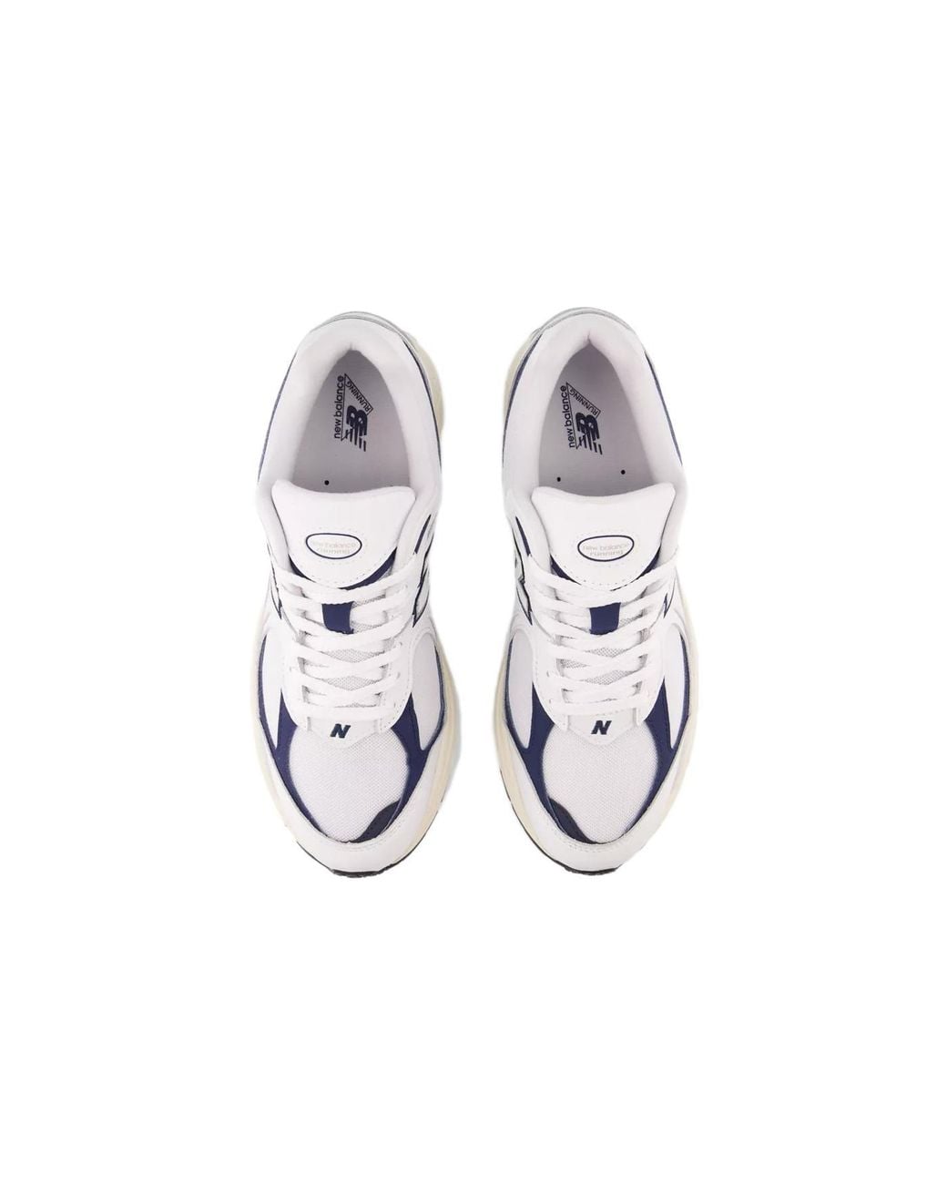 New Balance White 2002r