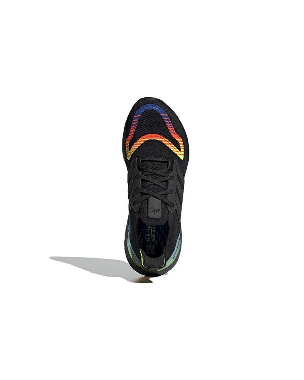 Adidas Black Ultraboost 22 'Linear Energy' for men