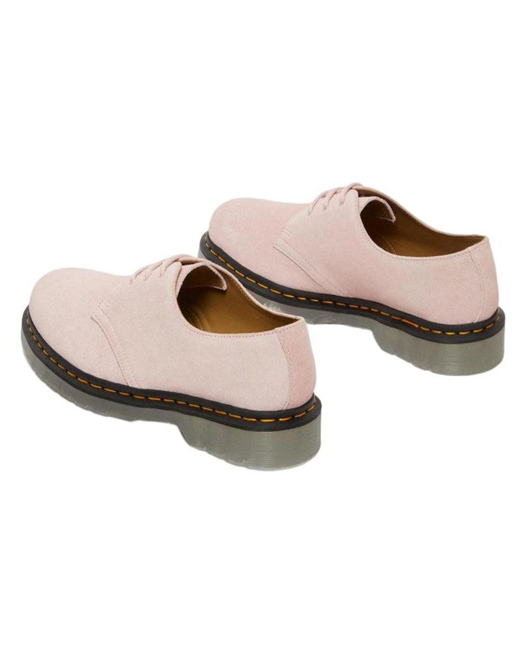 Dr. Martens Pink 1461 Lced Suede for men