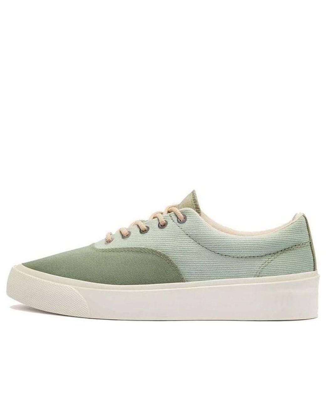 Converse White Skid Grip Low 'Malachite' for men