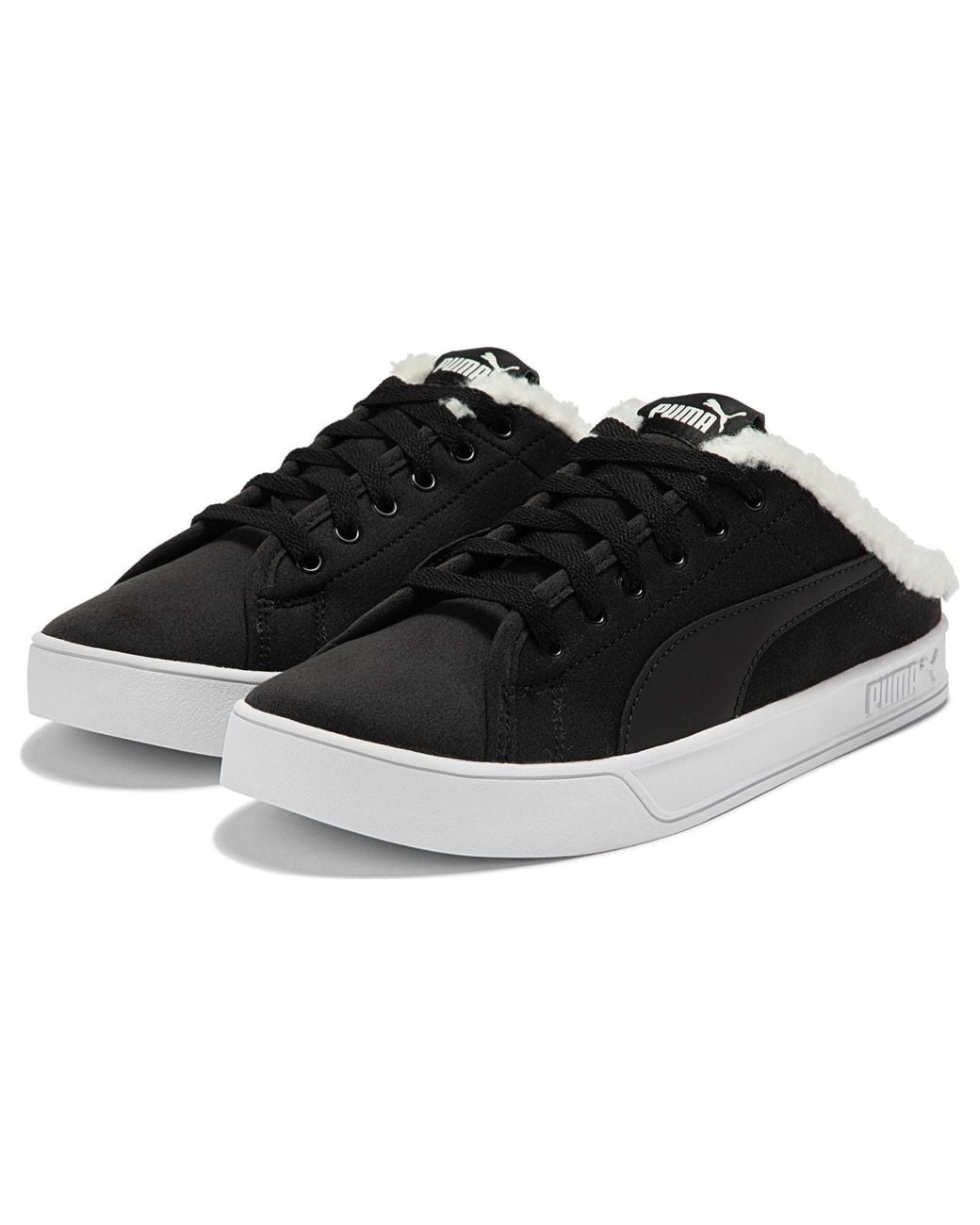 PUMA Black Bari Mule Sherpa for men