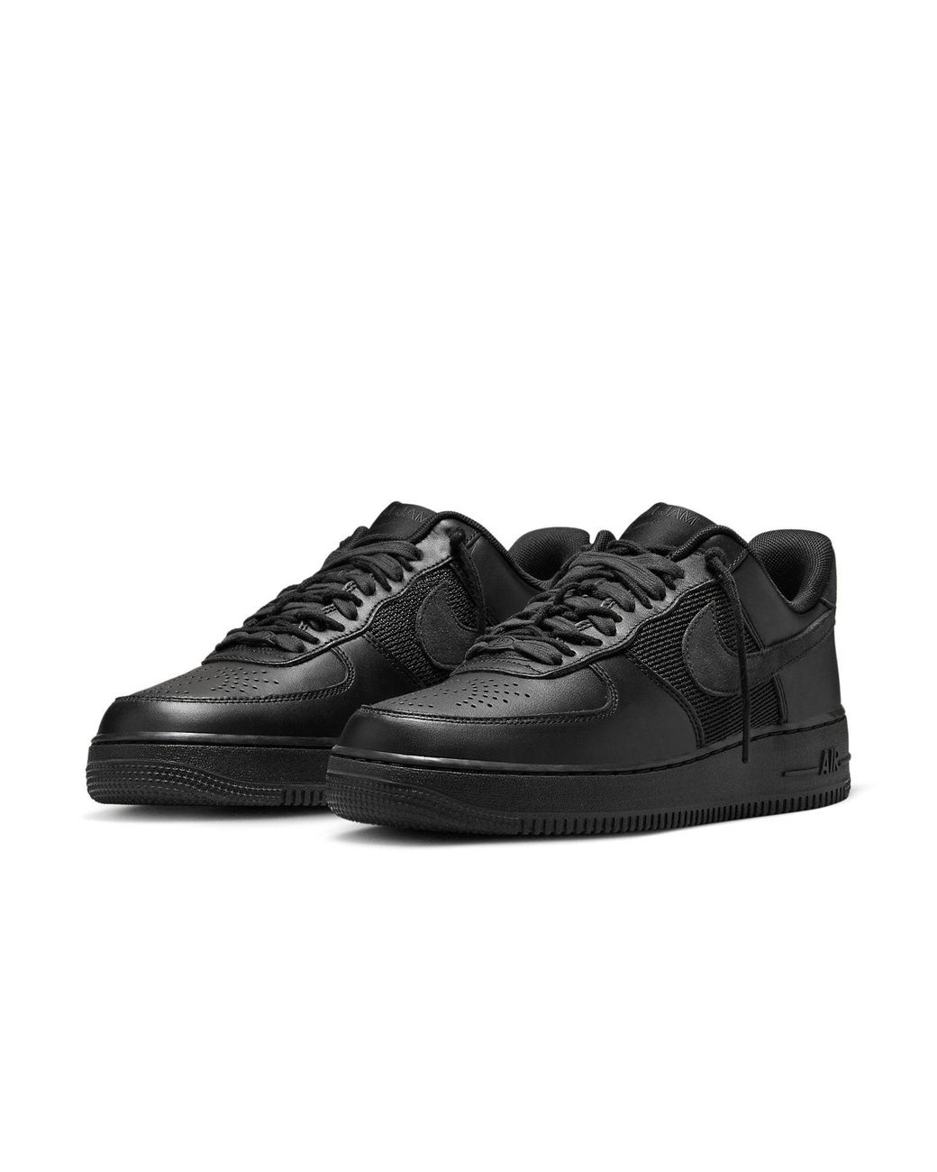 Nike Black Air Force 1 Low X Slam Jam Shoes for men