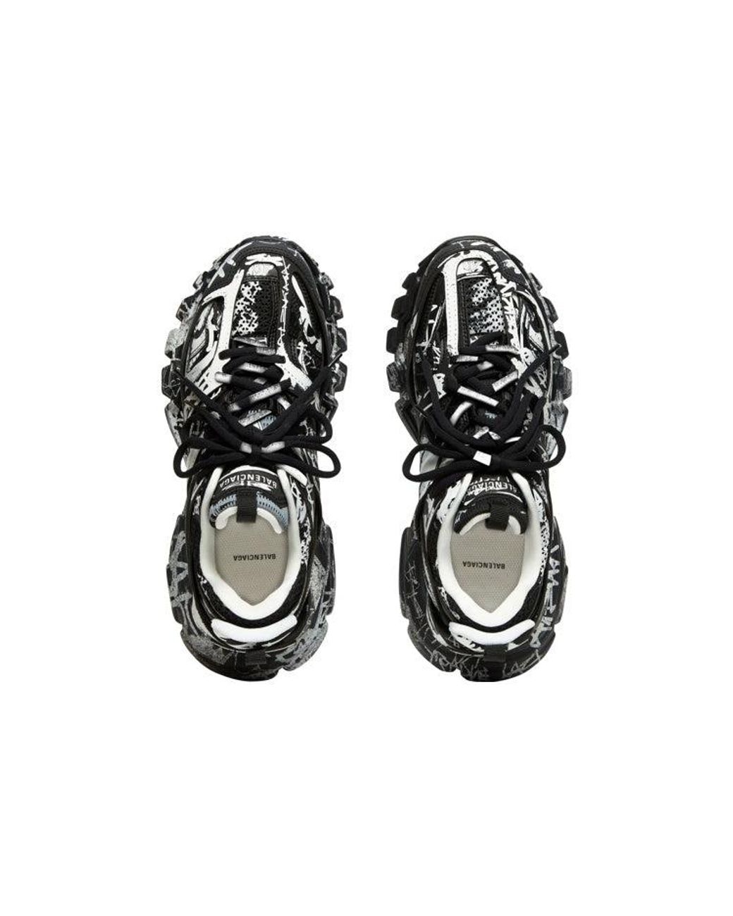 Balenciaga Black Track Graffiti for men
