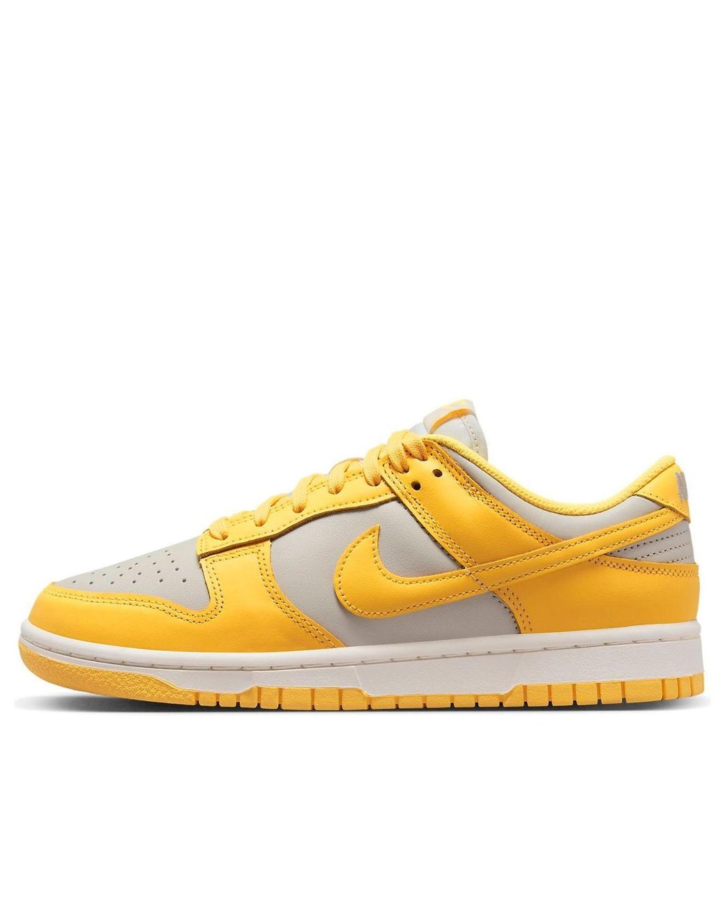 Nike Yellow Dunk Low Shoes
