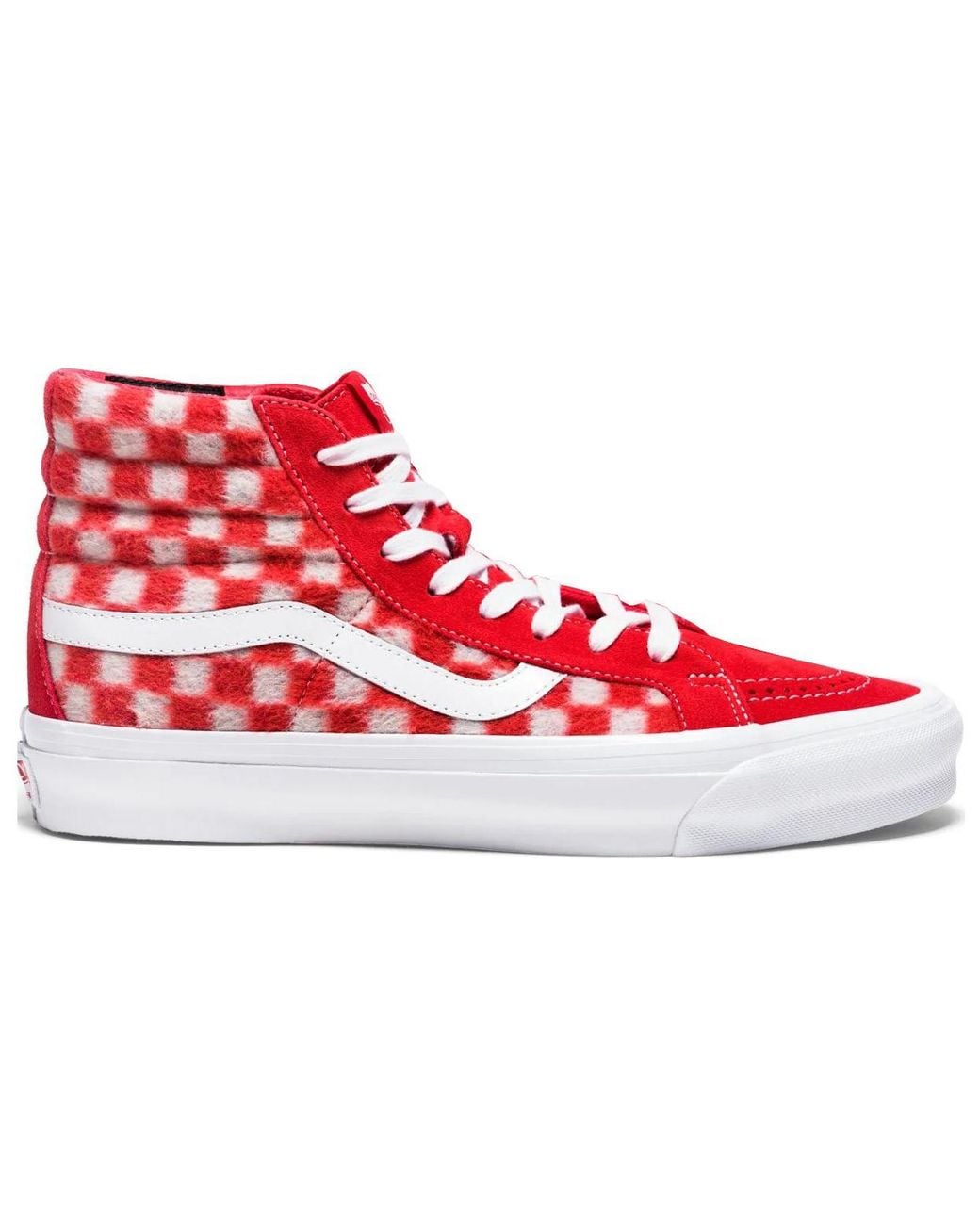 Vans Red Sk8-Hi Vault Og Lx X Concepts for men