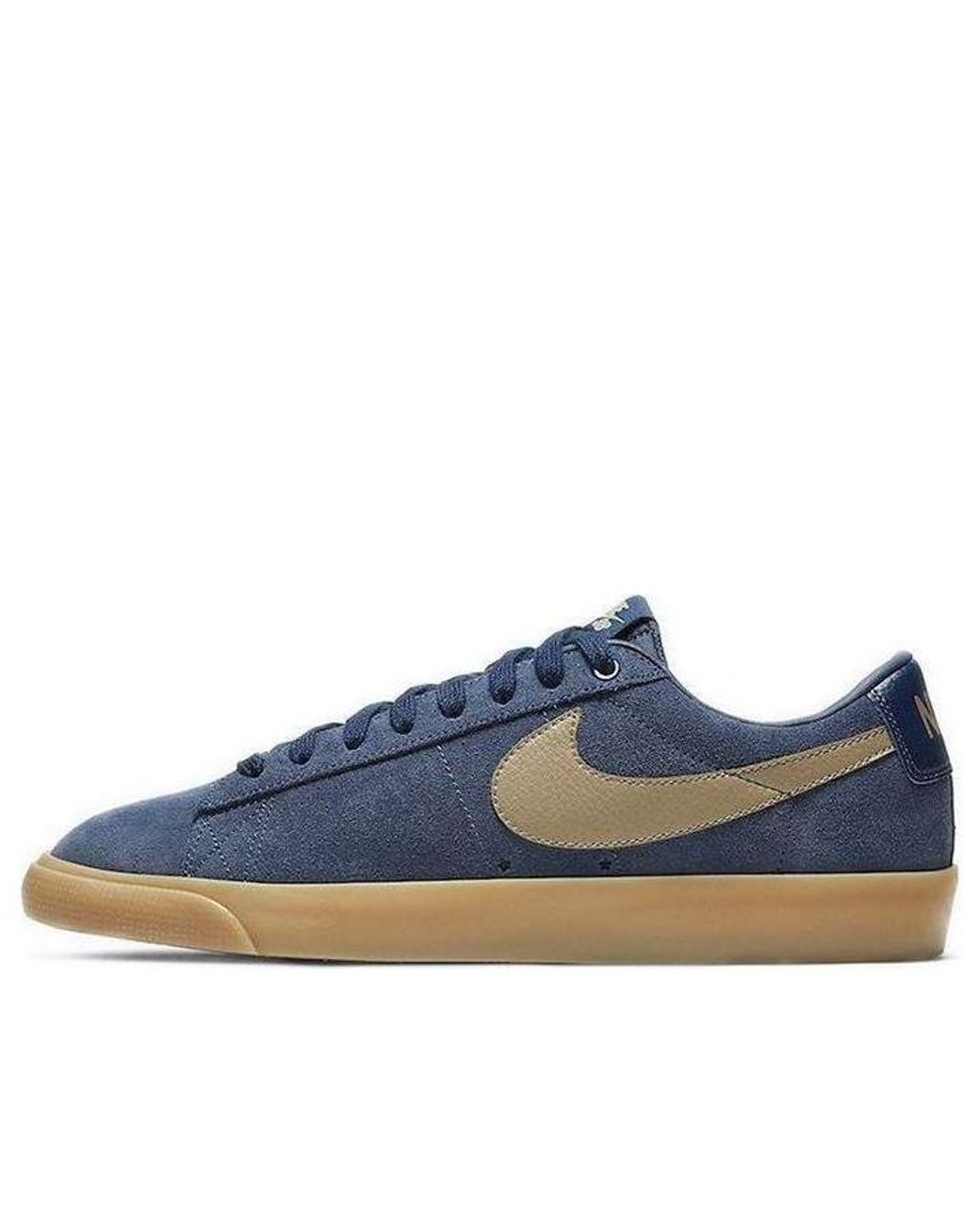 Nike Blue Blazer Low Sb Gum' for men