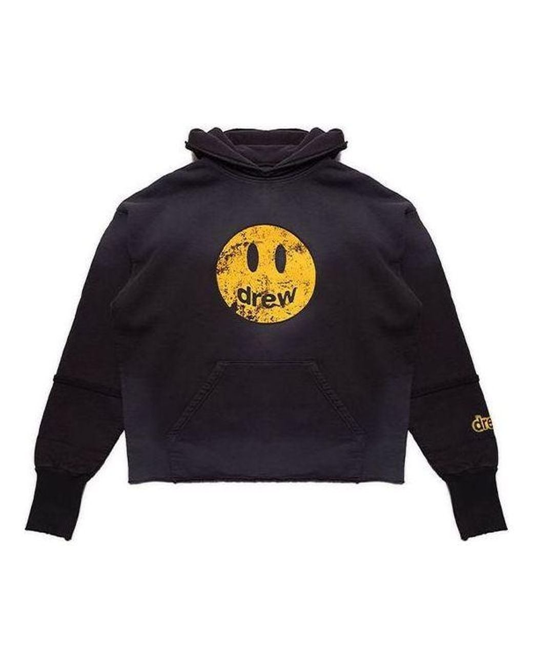 Drew House Blue Deconstructed Mascot Hoodie 'Faded' for men