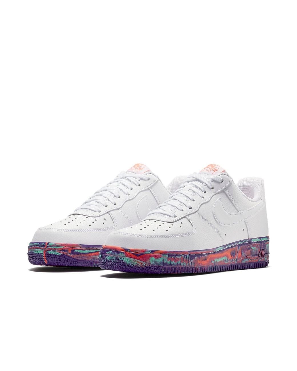 Nike White Air Force 1 '07 Lv8 Marble' for men