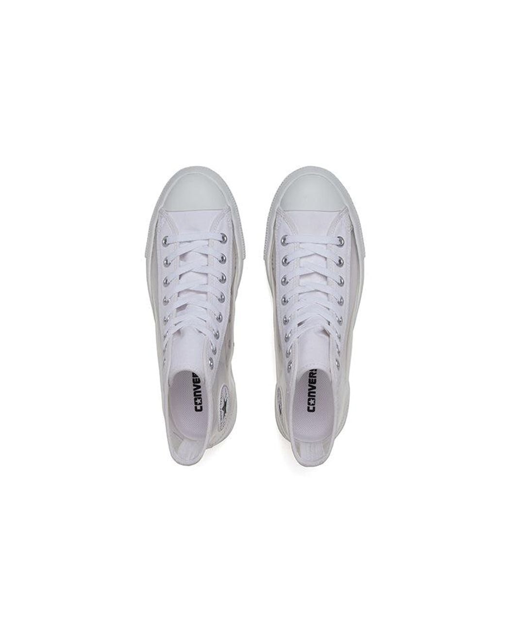 Converse Gray Chuck Taylor All Star Light Clear Material for men