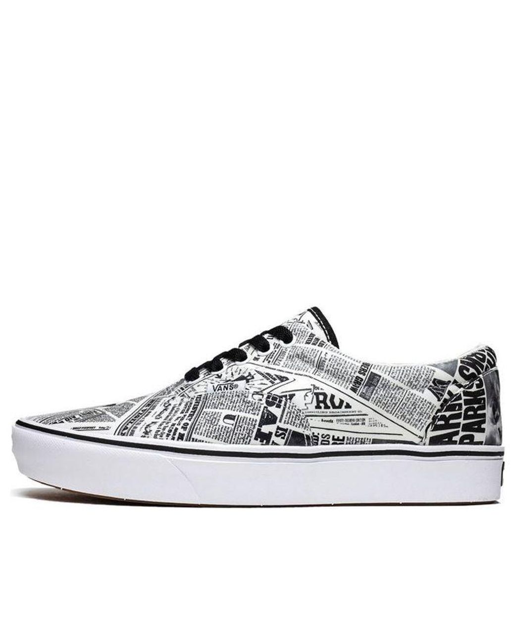 Vans White X Harry Potter Comfycush Era 'Newspaper' for men