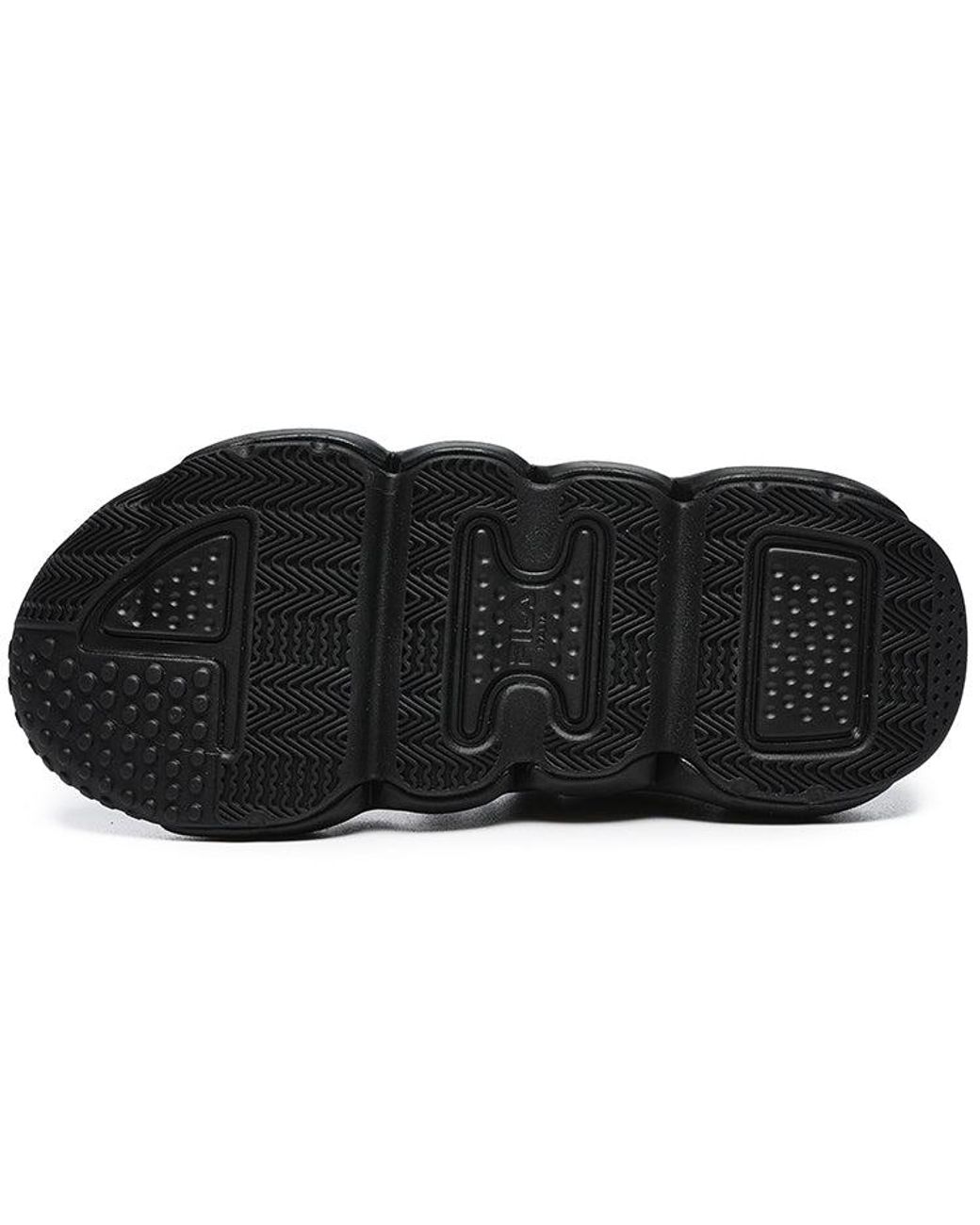 Fila Black (Wmns) Panini We Velour Retro Basketball Shoes