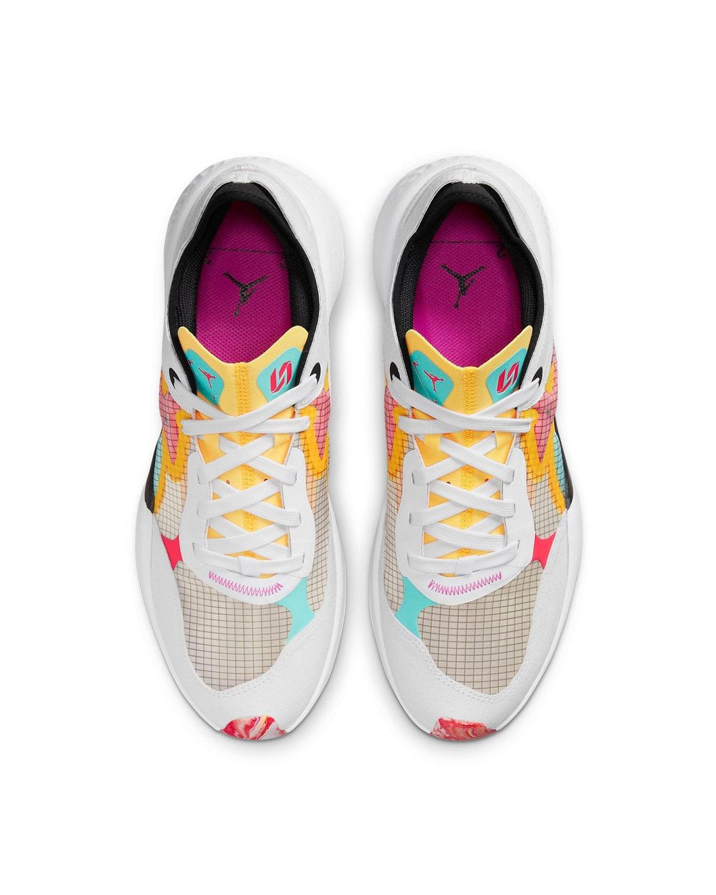 Nike White X Luka Doncic Jordan Delta 3 Low 'Nitro' for men