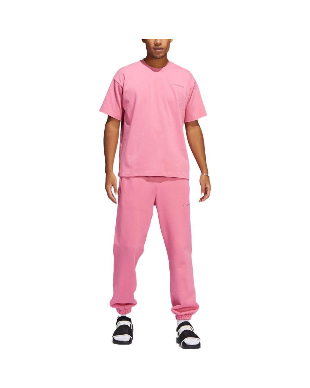 Adidas Pink Originals X Pharrell Williams Crossover Sports Pants for men