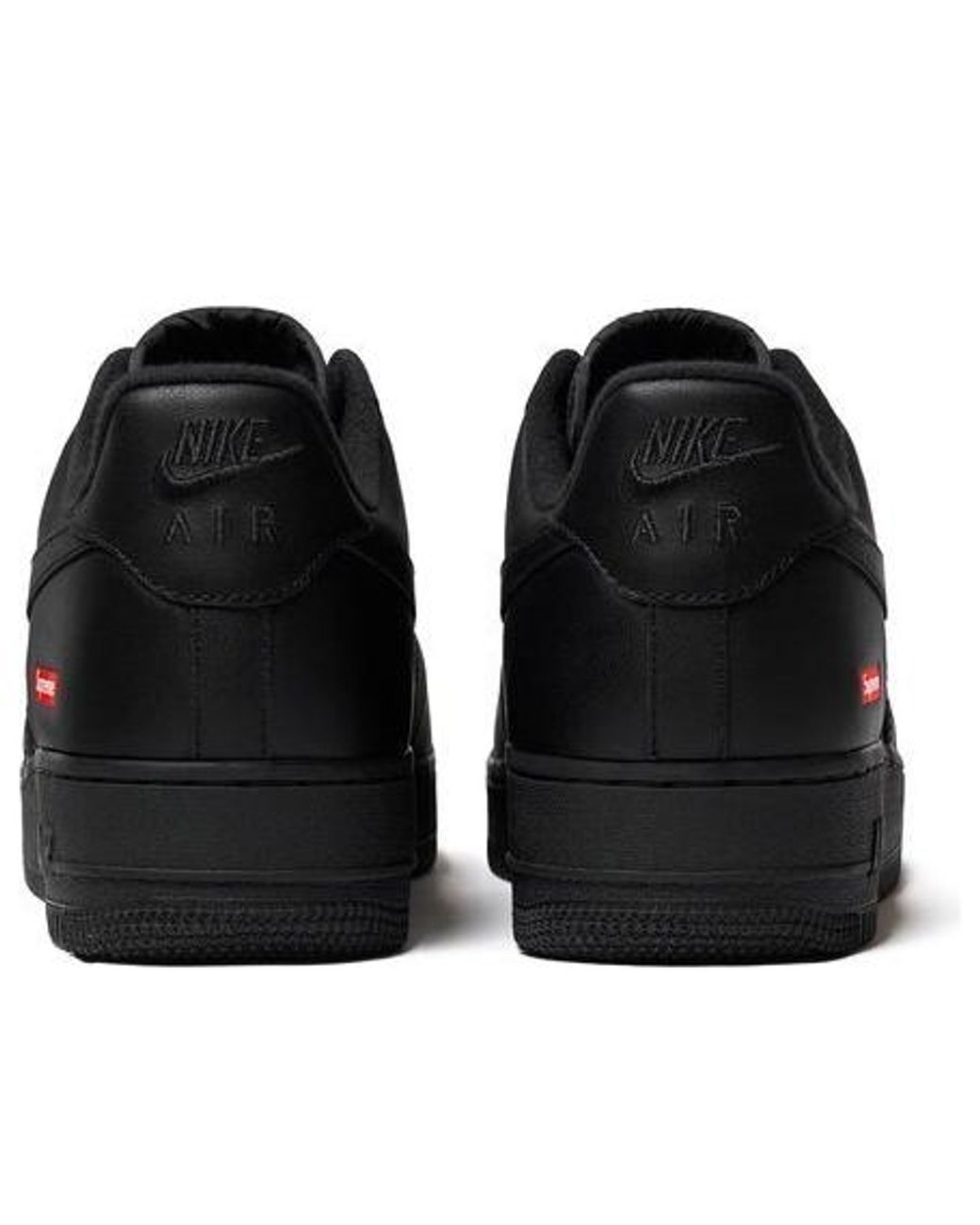 Nike Black X Supreme Air Force 1 Low 'Box Logo for men