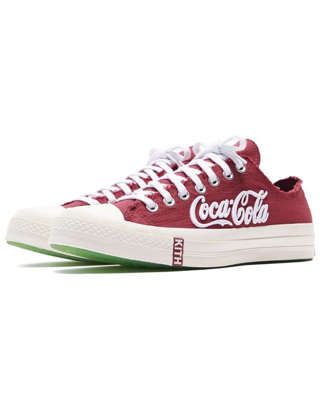 Kith Coca-cola X Chuck 0 Low 'red' in Pink for Men | Lyst