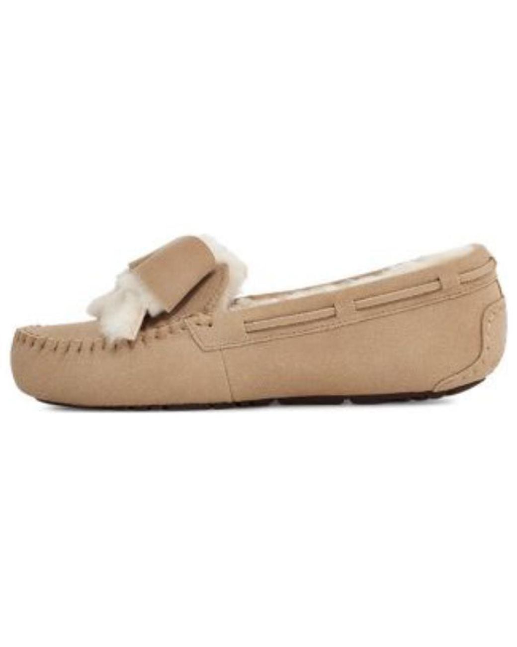Ugg Natural (Wmns) Dakota Fur Bow 'Sand'
