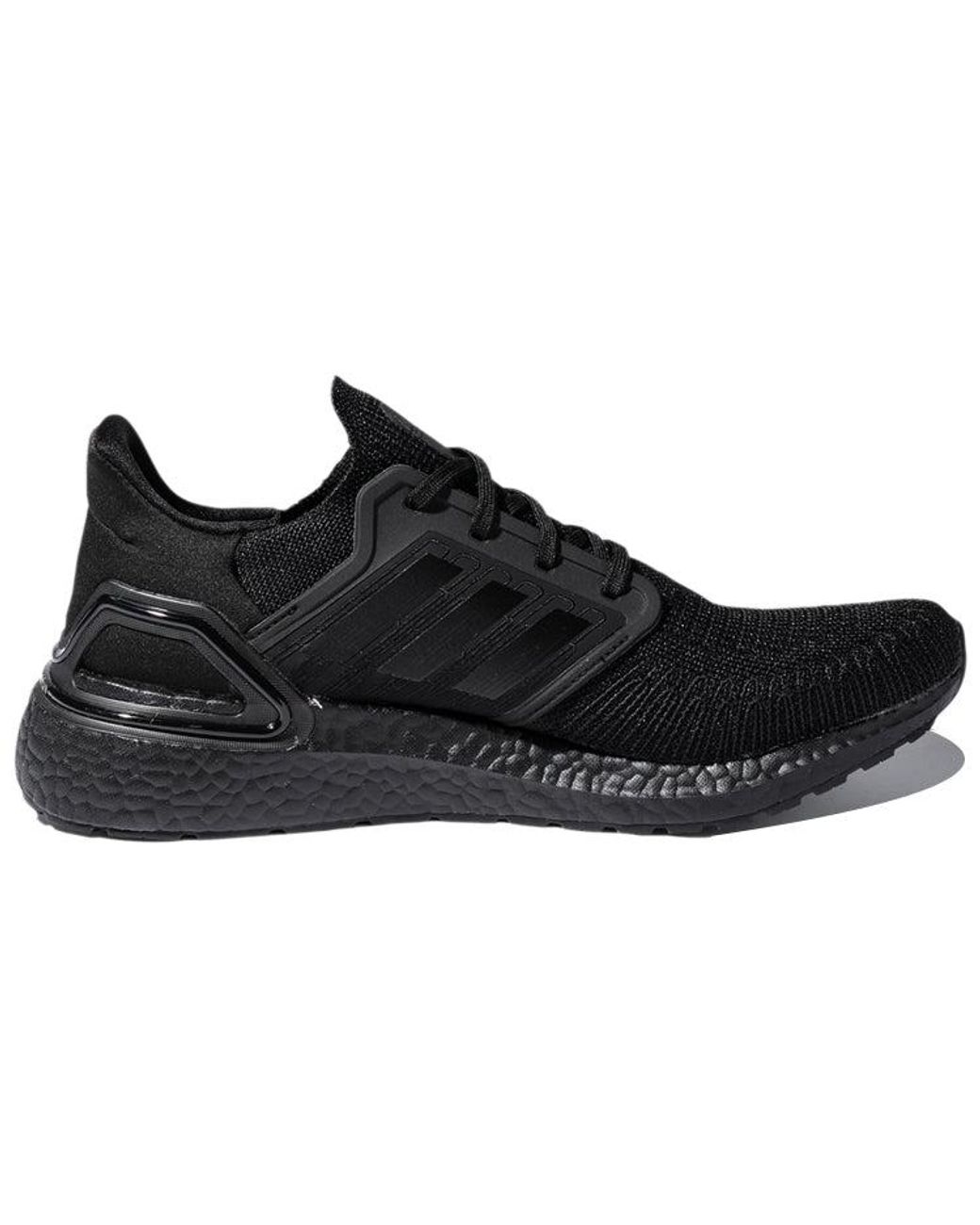 Adidas Black Ultraboost 20 'Triple' for men