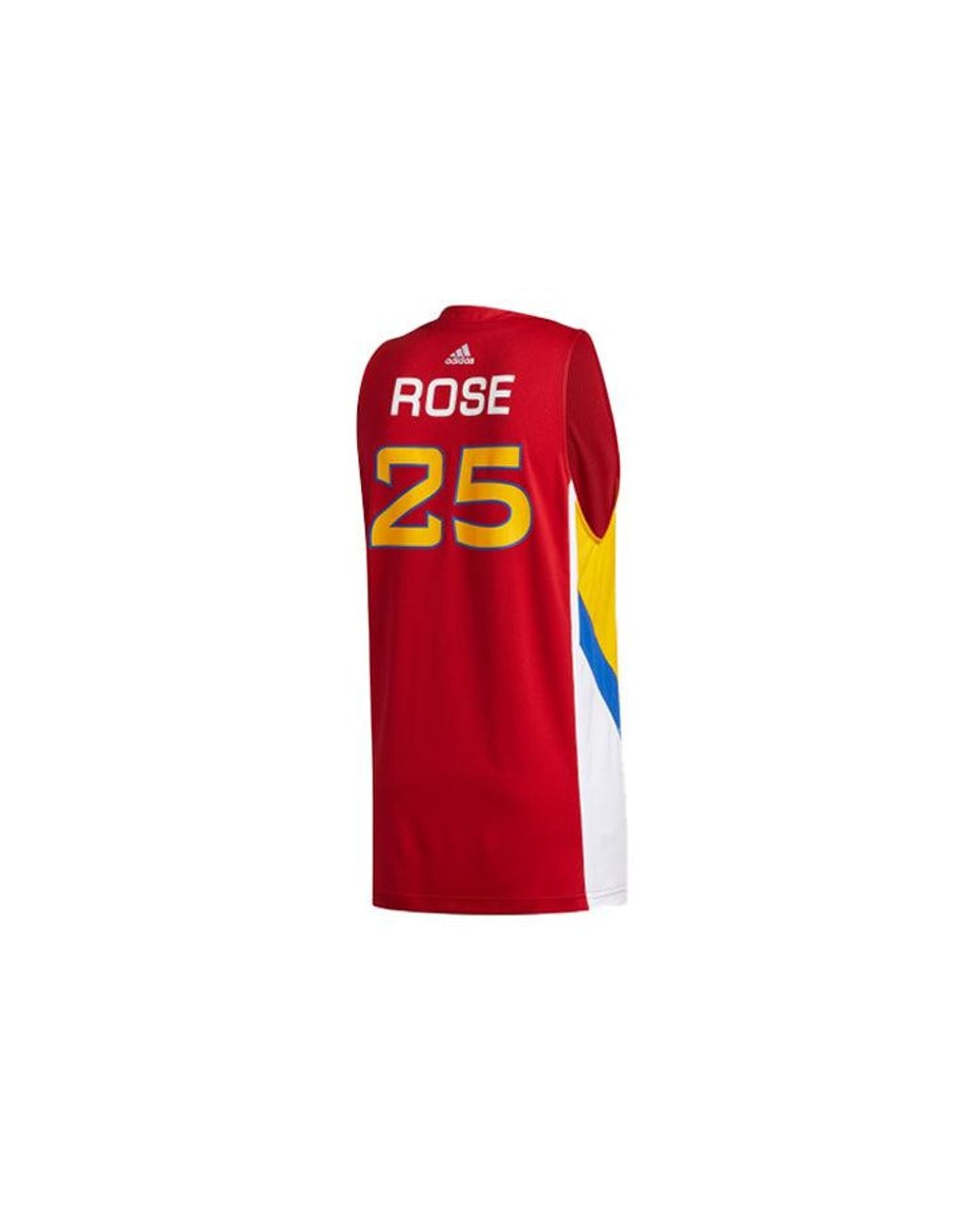 Adidas Red D Rose Mcdonald's All American Swingman Jersey for men