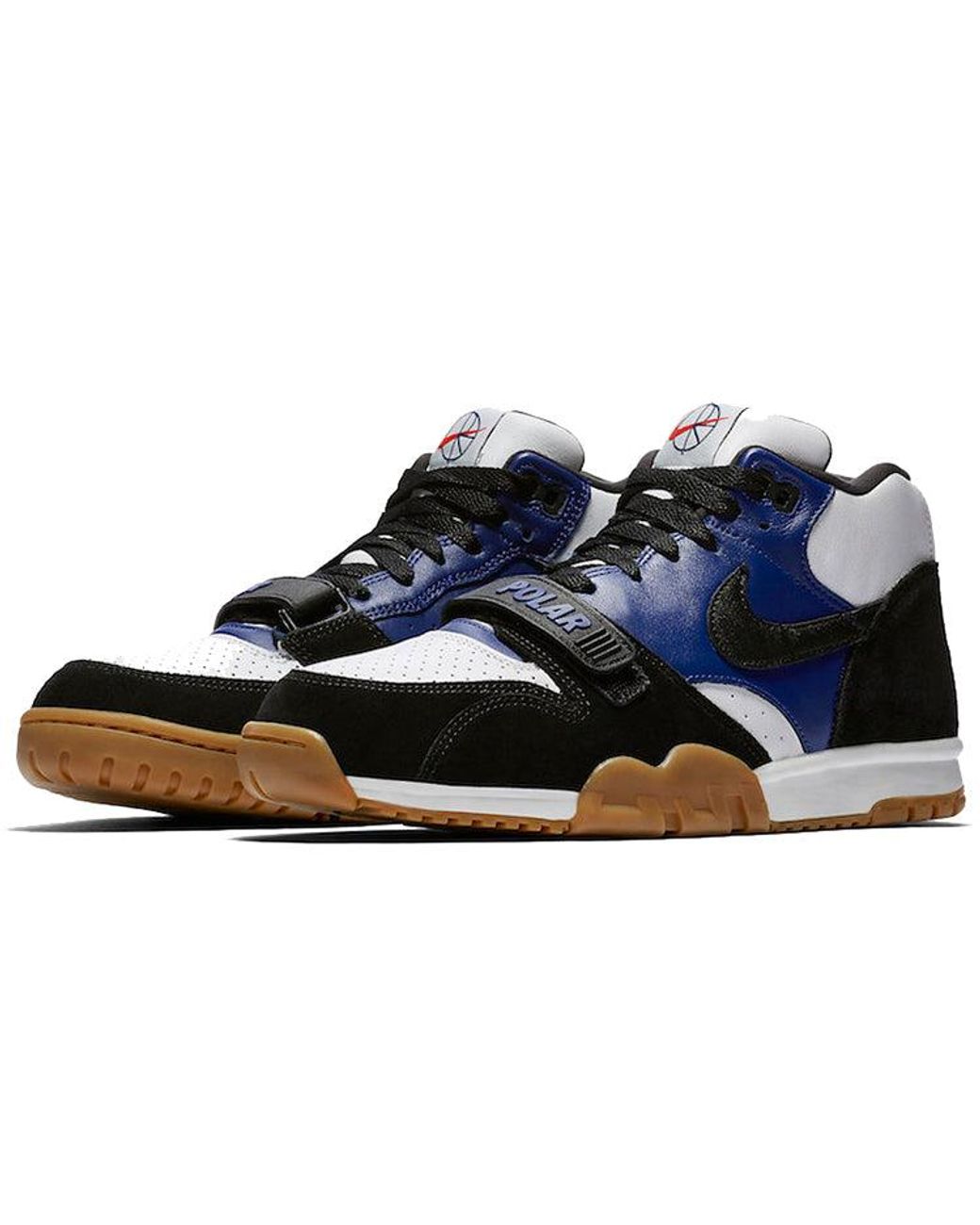 Nike Blue Polar Skate Co X Air Trainer 1 Sb Deep Royal' for men
