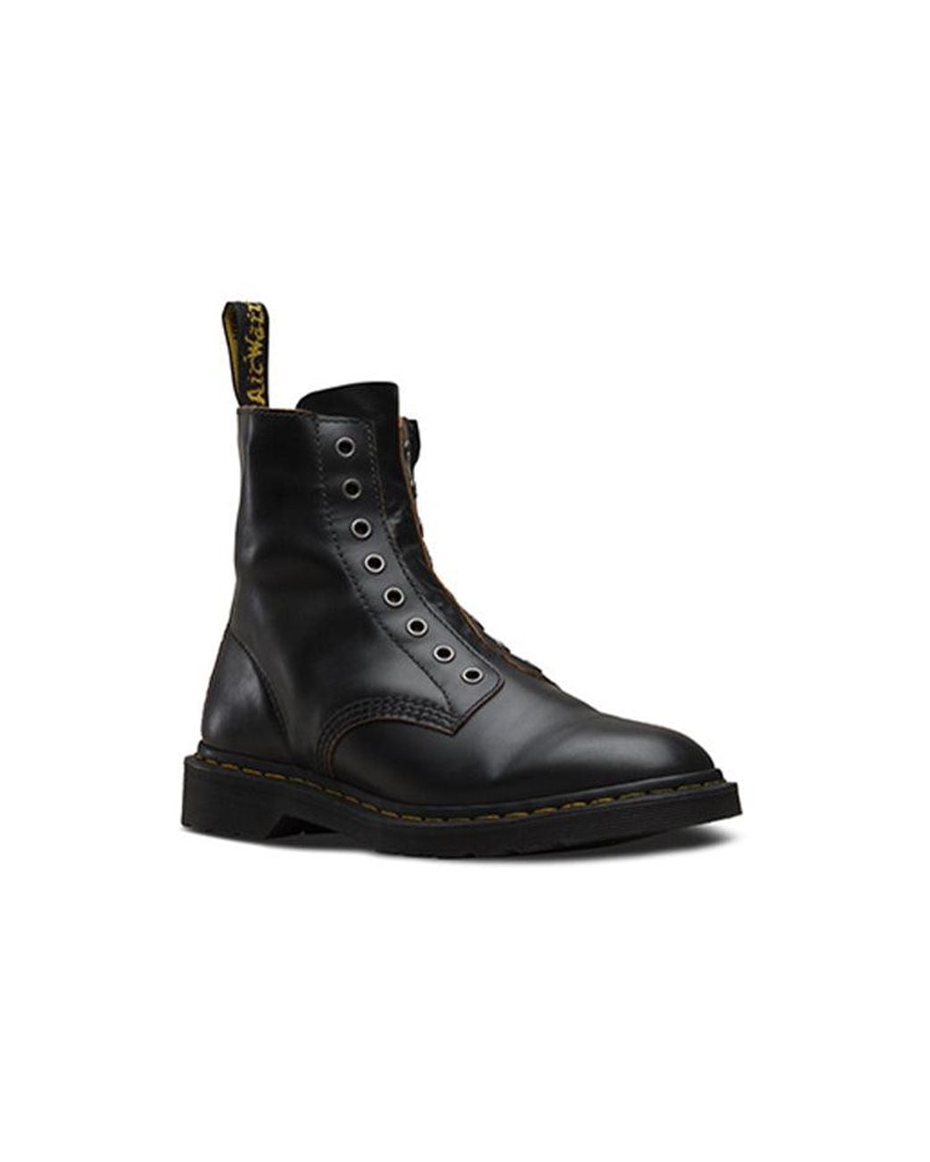 Dr. Martens Black 1460 Laceless Martin Boots Couple Style for men