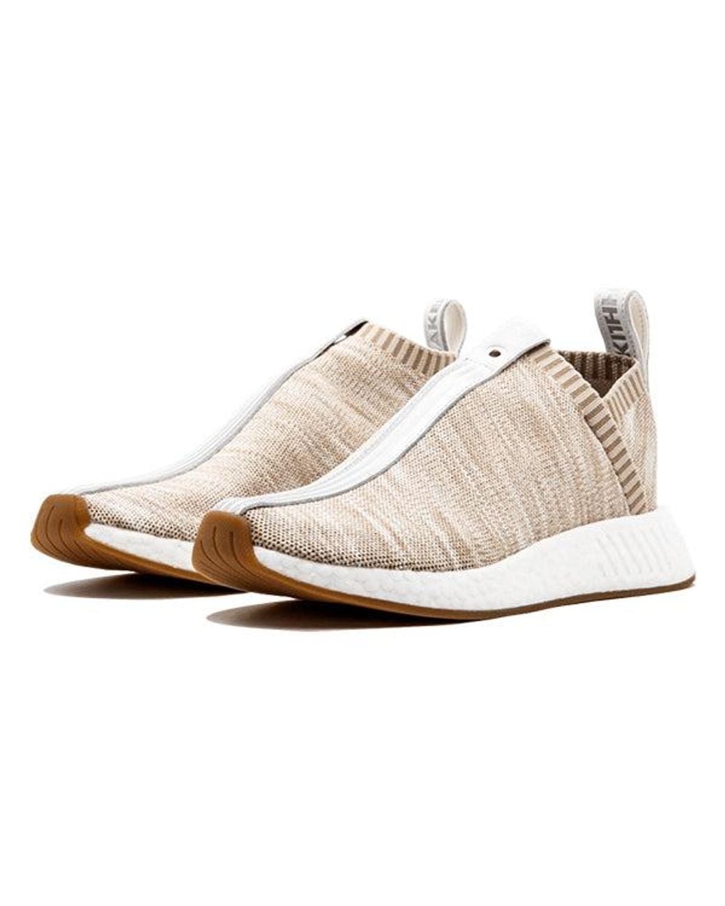 Adidas White X Kith X Naked Nmd_Cs2 Primeknit for men