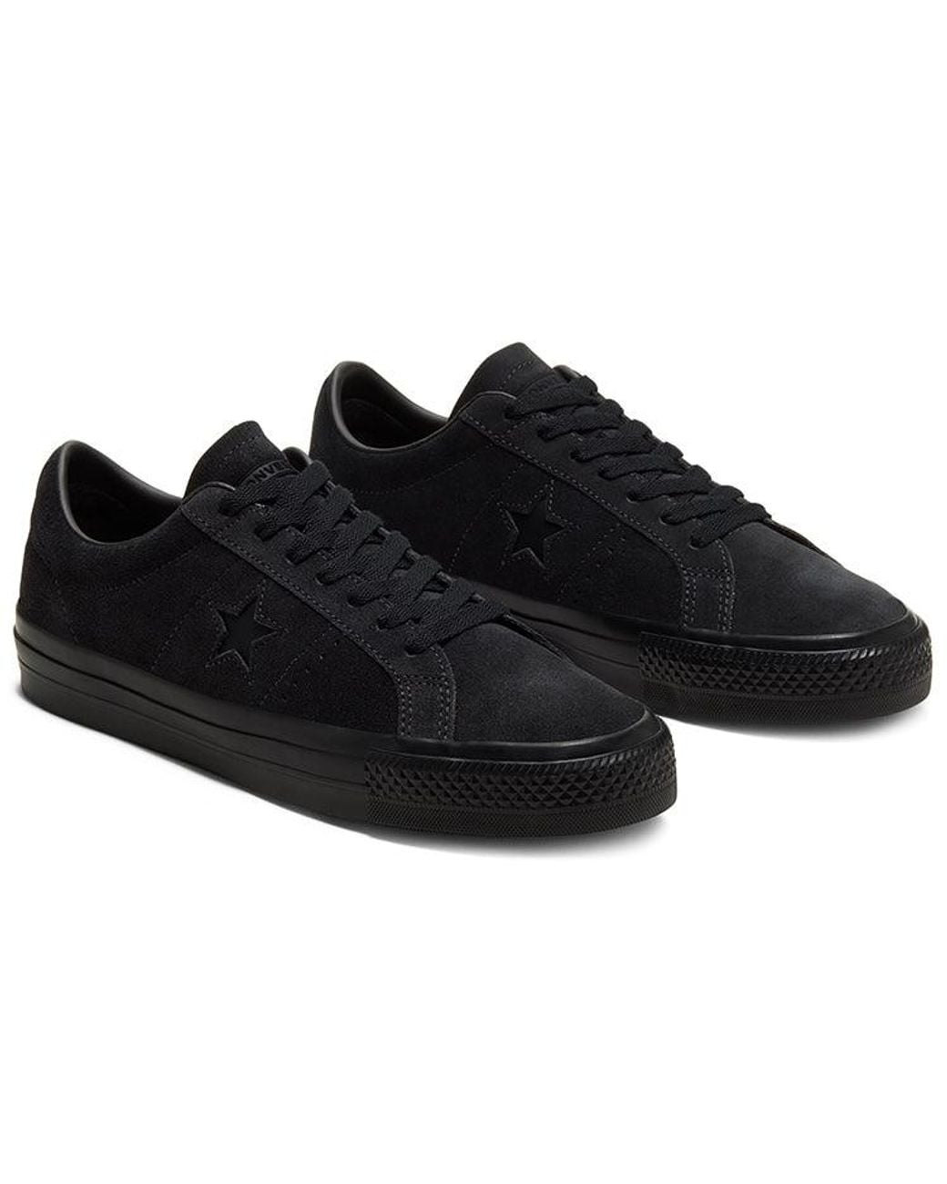 Converse Black One Star Pro Low 'Triple' for men