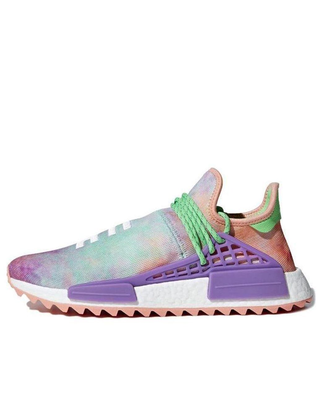Adidas Purple Pharrell X Nmd Shoes for men