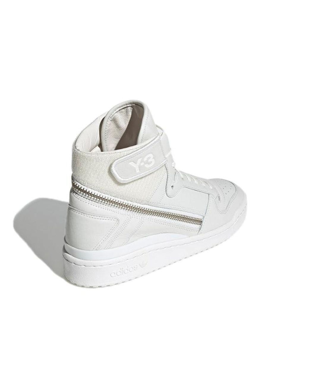 Adidas Gray Y-3 Forum High Og 'Undyed'