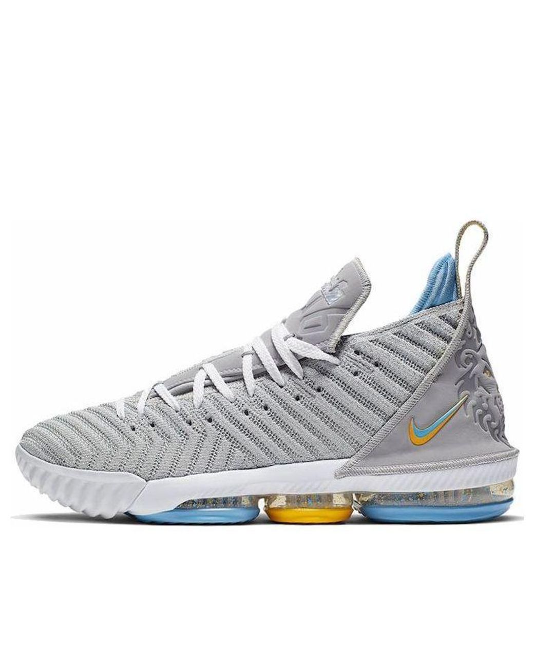 Nike Gray Lebron 16 'Mlps' for men