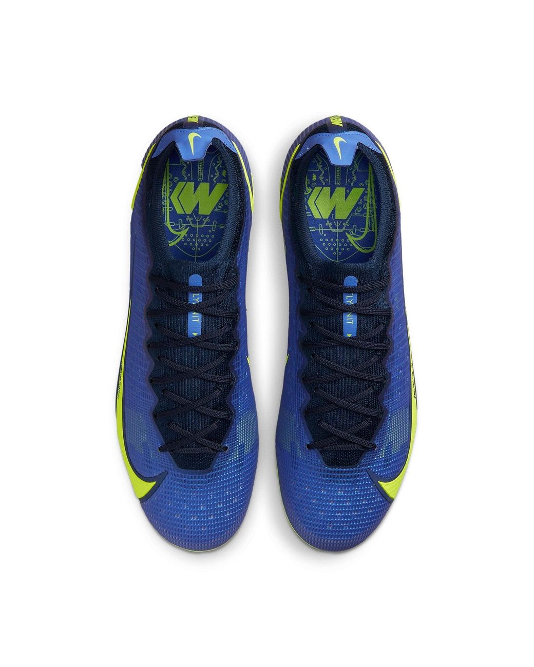 Nike Blue Mercurial Vapor 14 Elite Hg 'Sapphire Void Volt' for men