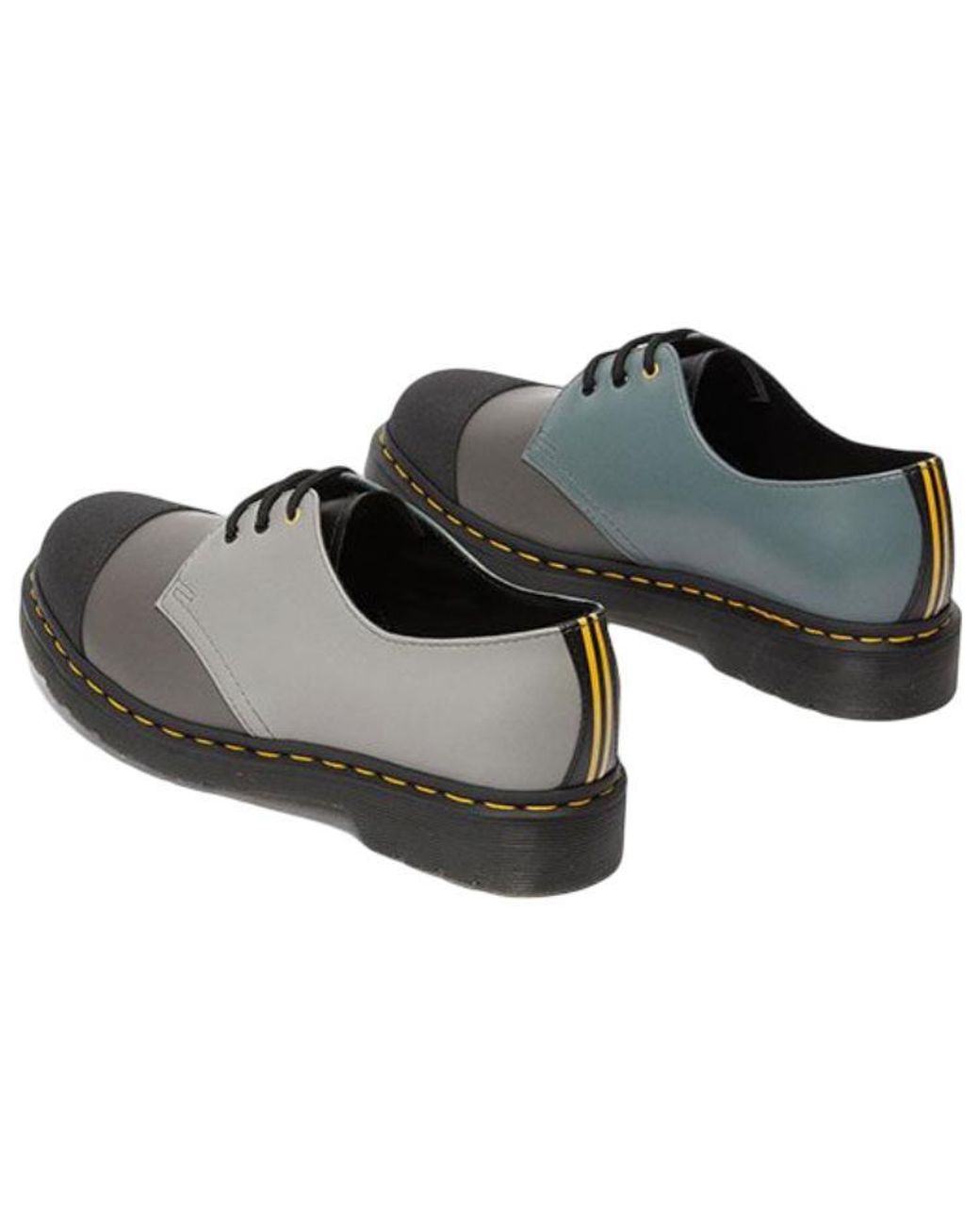 Dr. Martens Gray 1461 3-eye Oxford Shoes for men