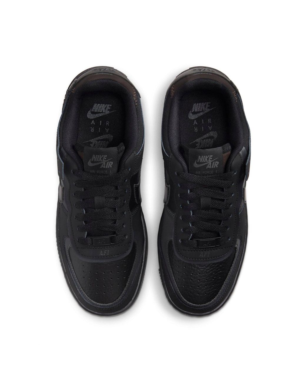 Nike Black (Wmns) Air Force 1 Low Shadow 'Triple'