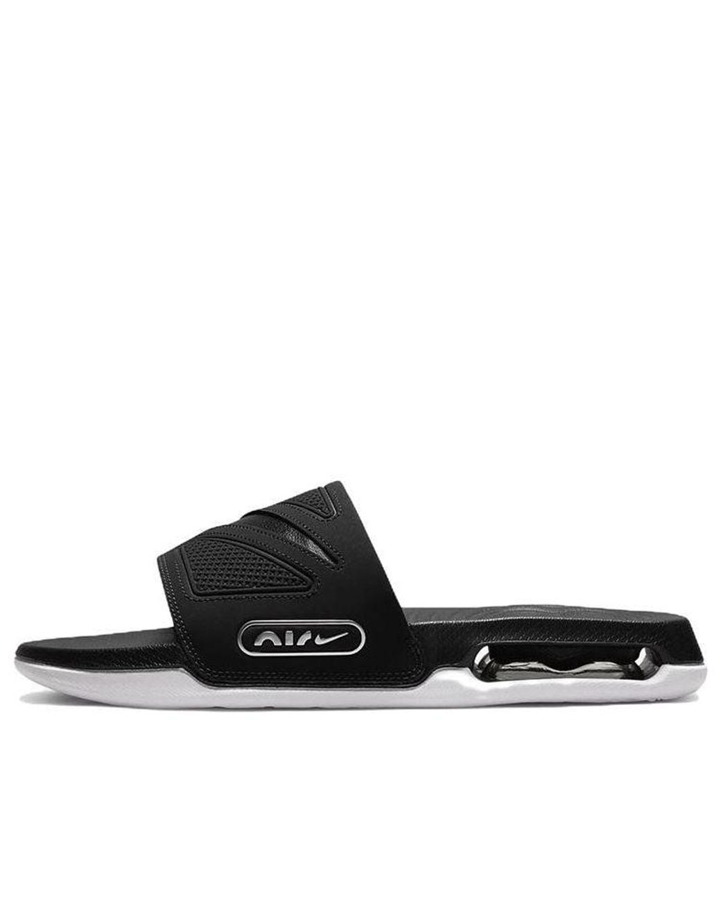 Nike Black Air Max Cirro Slide Metallic' for men