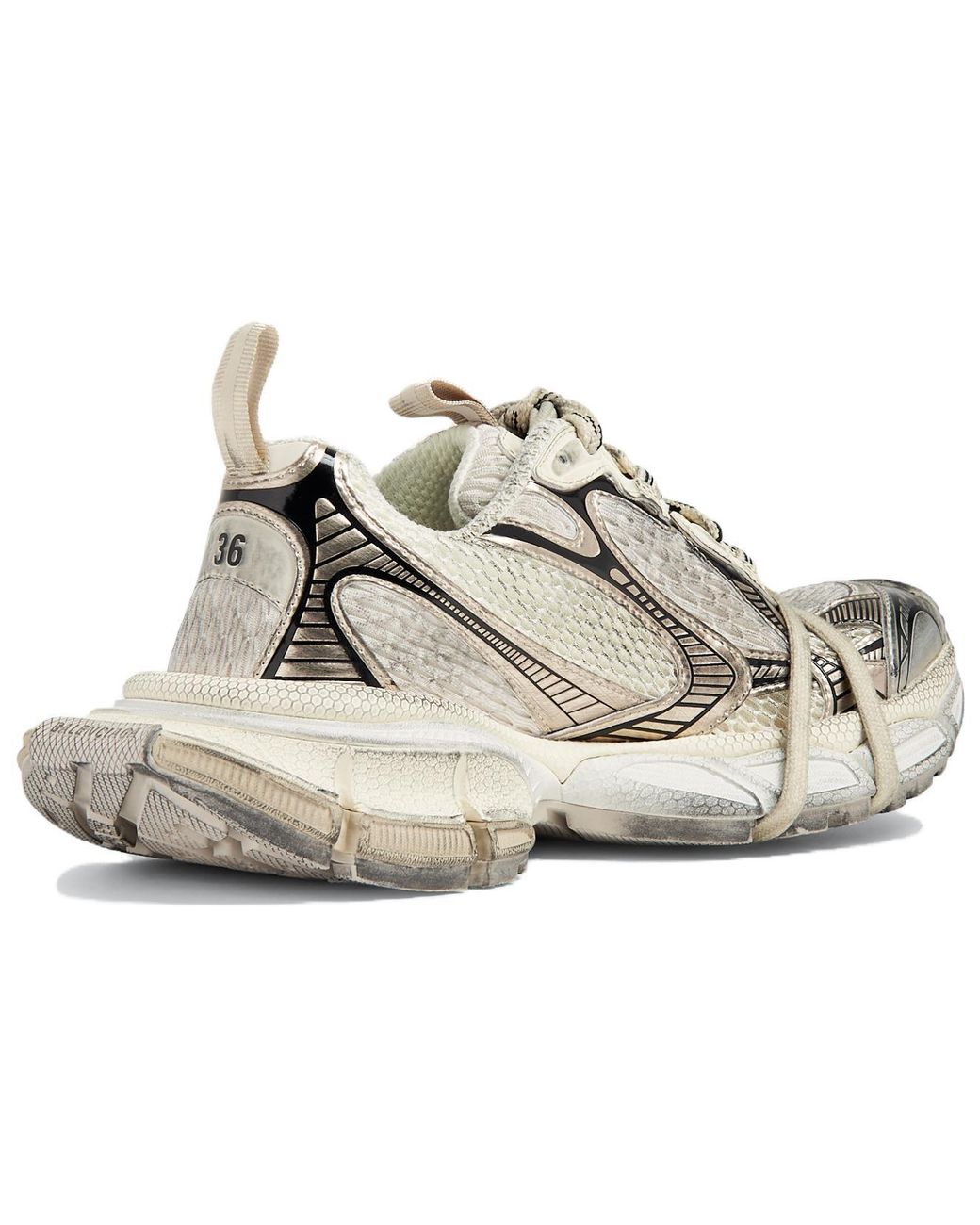 Balenciaga White (Wmns) 3Xl Sneaker Mesh And Polyurethane'