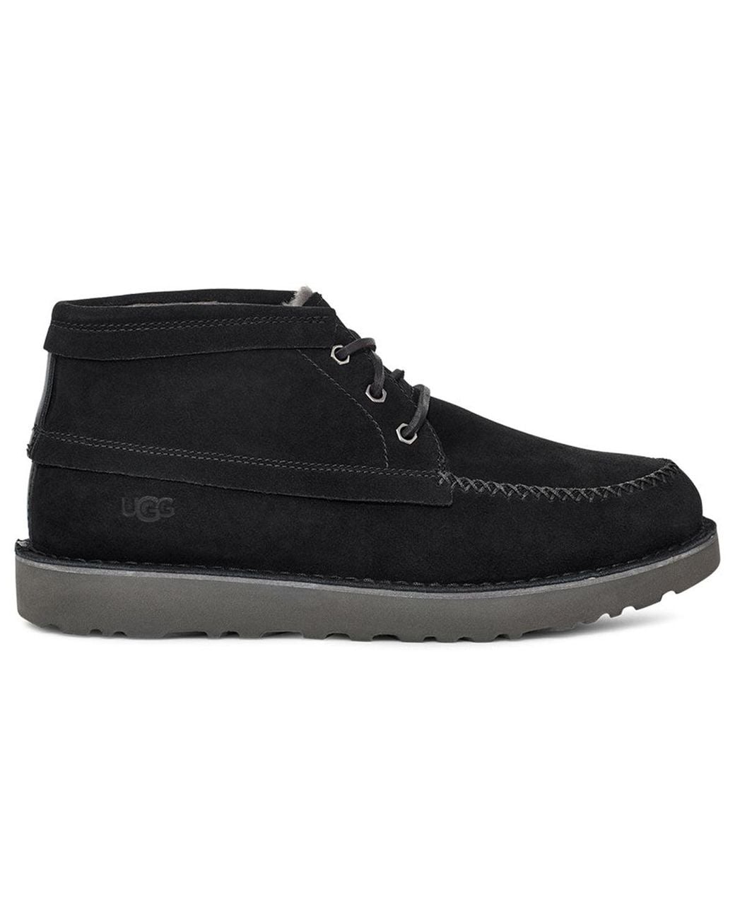 Ugg Black Campout Chukka Low Top Casual Martin Boots for men