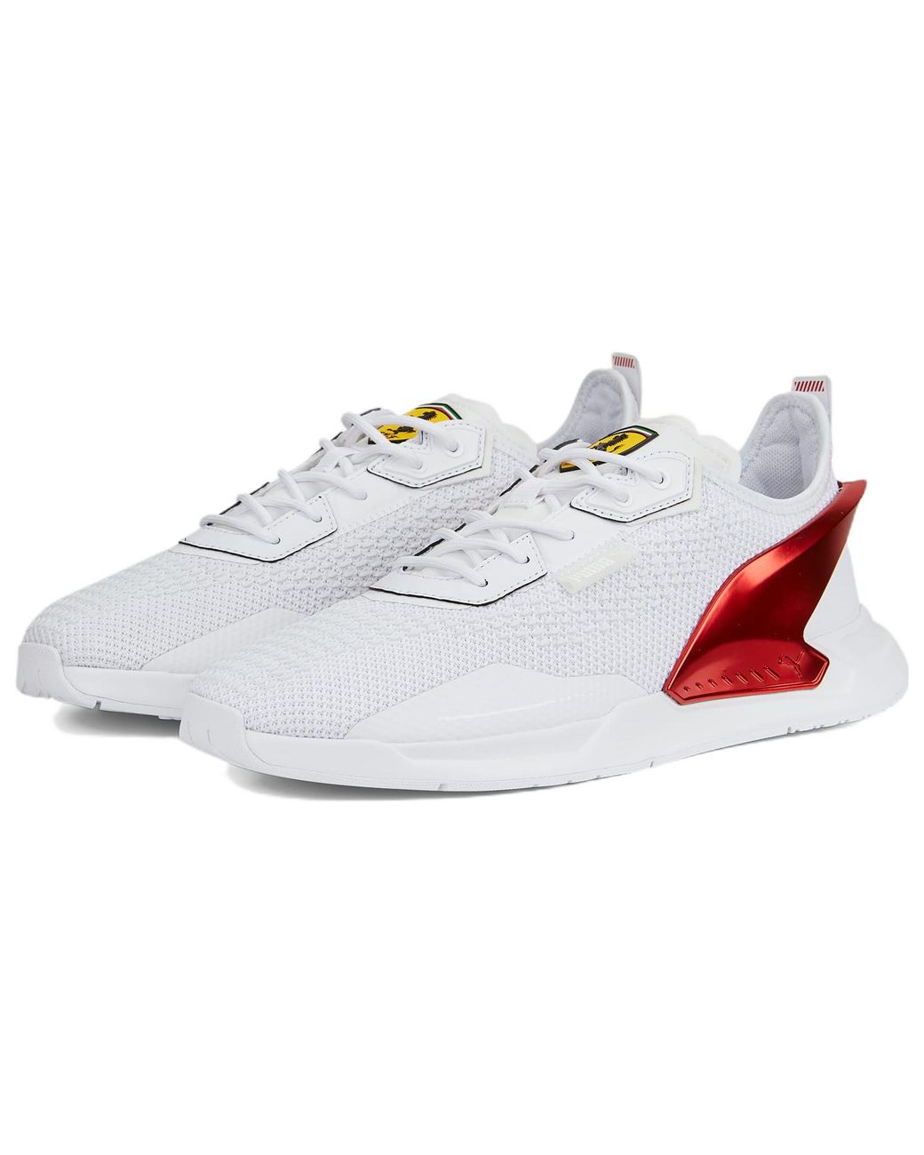 PUMA Scuderia Ferrari X Ionspeed Motorsport 'white Rosso Corsa' for men